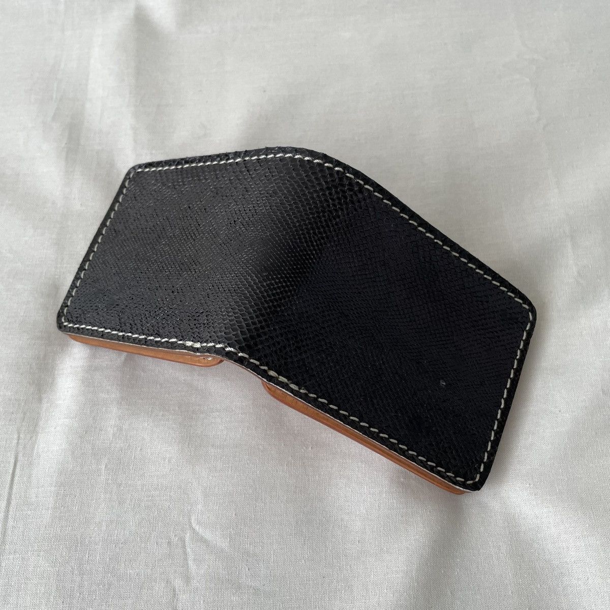 Handmade Genuine Snake Skin Wallet Handmade Leather Size ONE SIZE - 4 Thumbnail