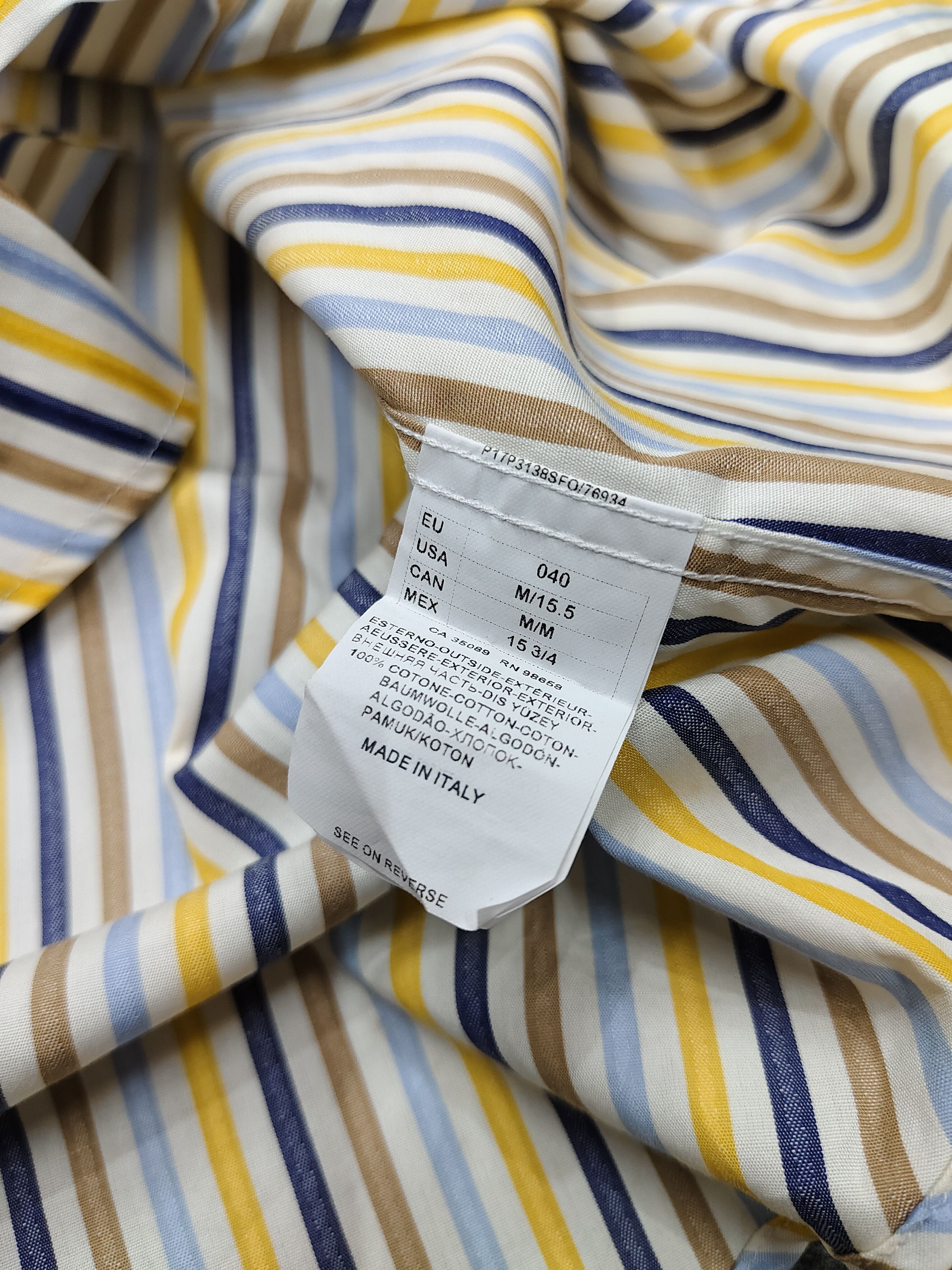 Paul & Shark Paul & Shark- Yachting Silver Collection Striped Shirt Size US M / EU 48-50 / 2 - 6 Thumbnail