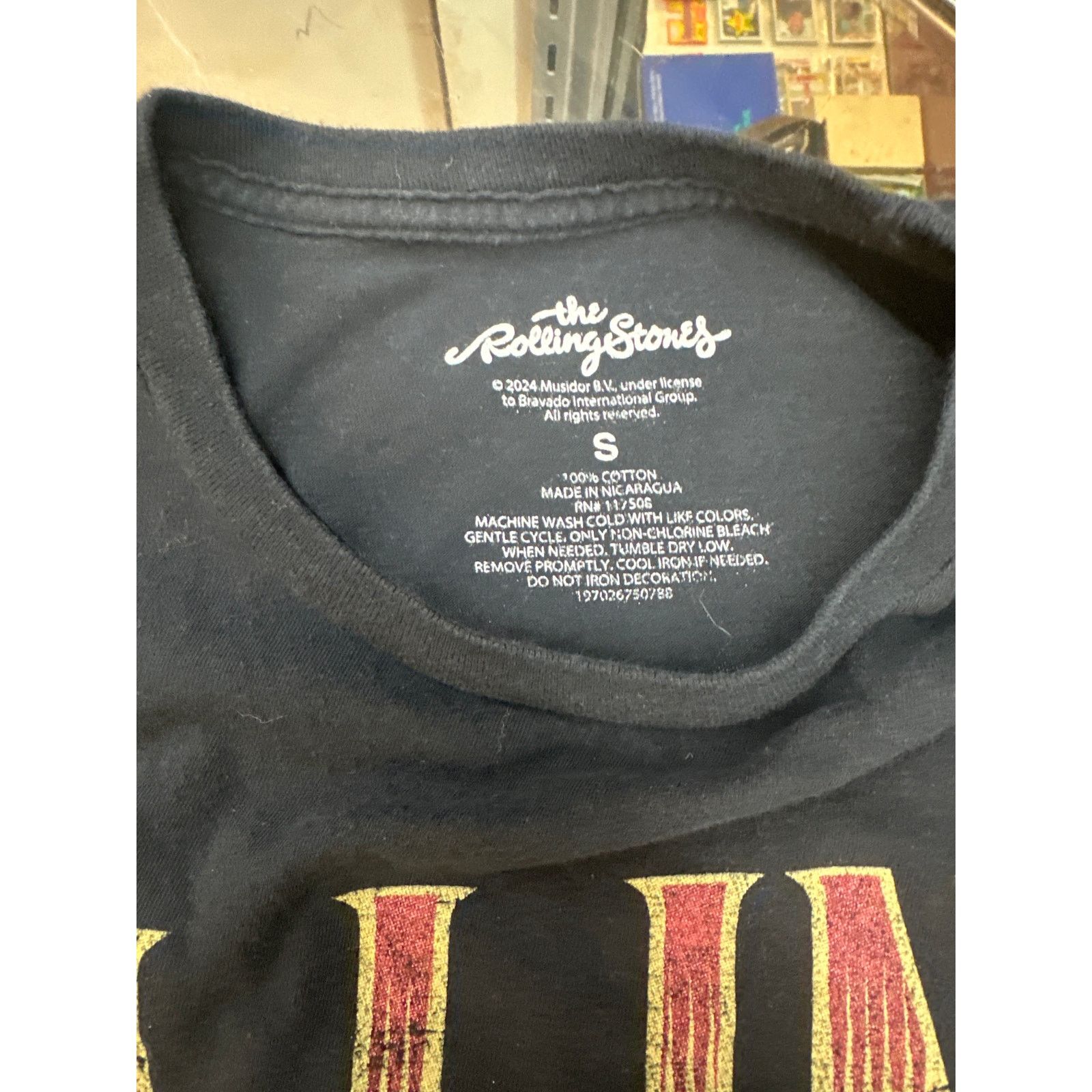 The Rolling Stones Rolling Stones Vintage Style Lips Size US S / EU 44-46 / 1 - 3 Thumbnail
