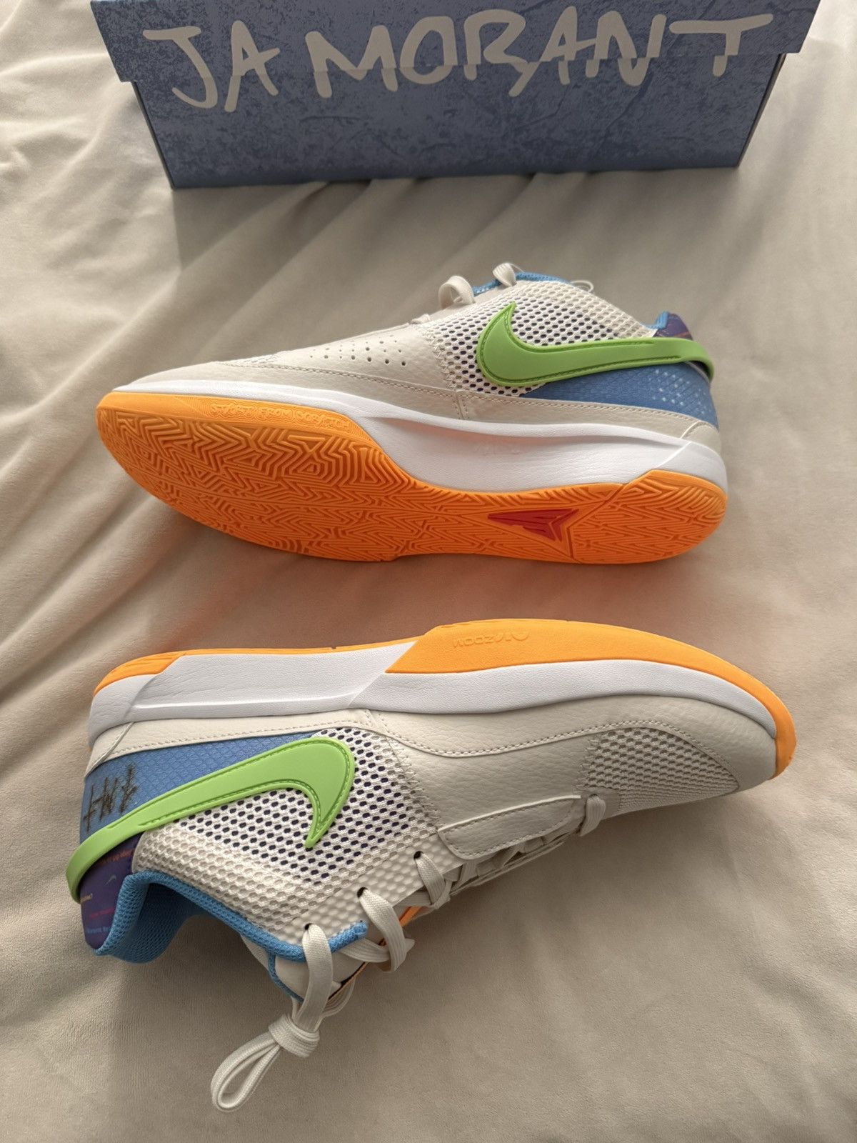 Nike New Ja Morant 1 family trivia Size US 9.5 / EU 42-43 - 4 Thumbnail