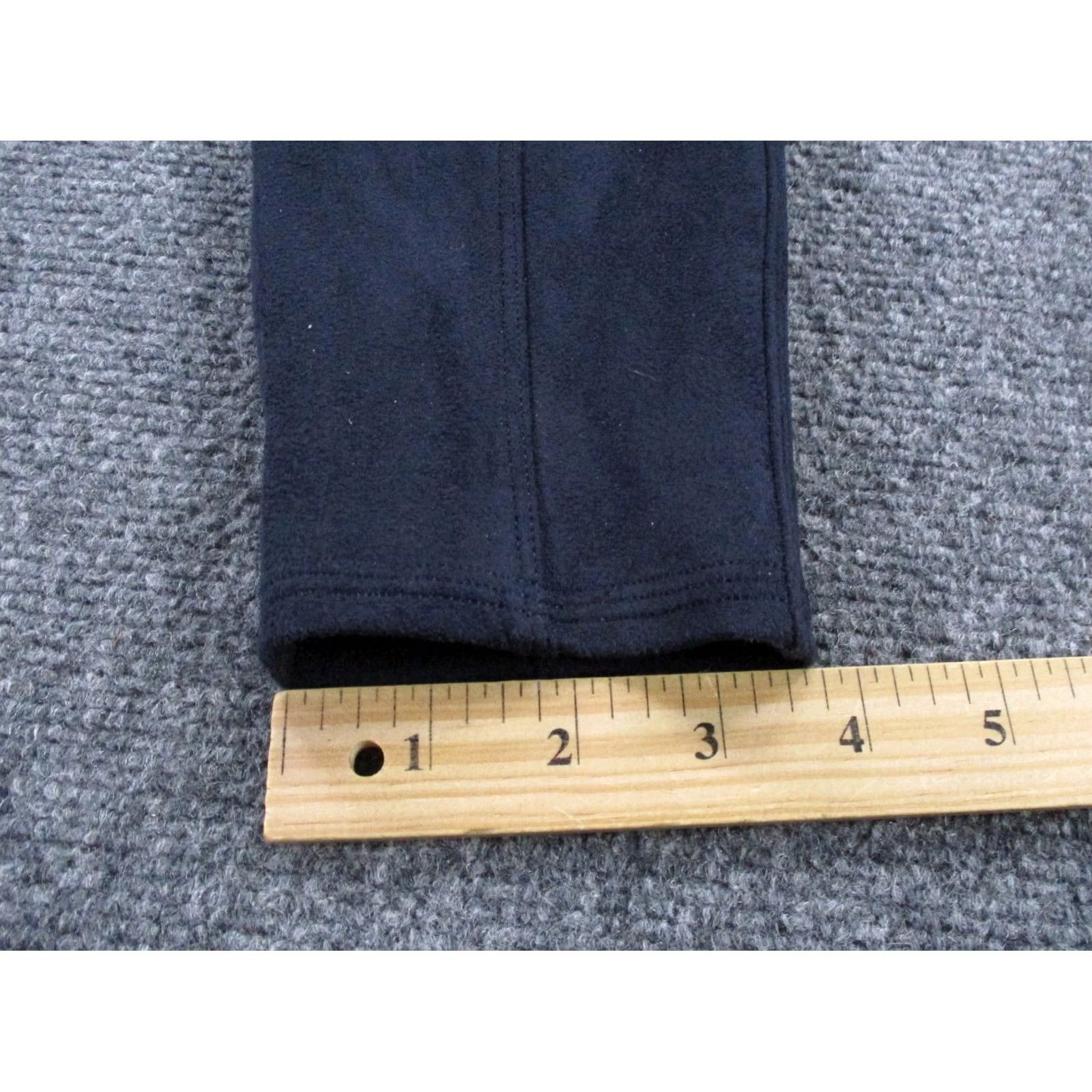 Spanx Spanx Leggings Womens M Petite Navy Blue Faux Suede Athletic Stretch Active NEW Size 32" / US 10 / IT 46 - 5 Thumbnail