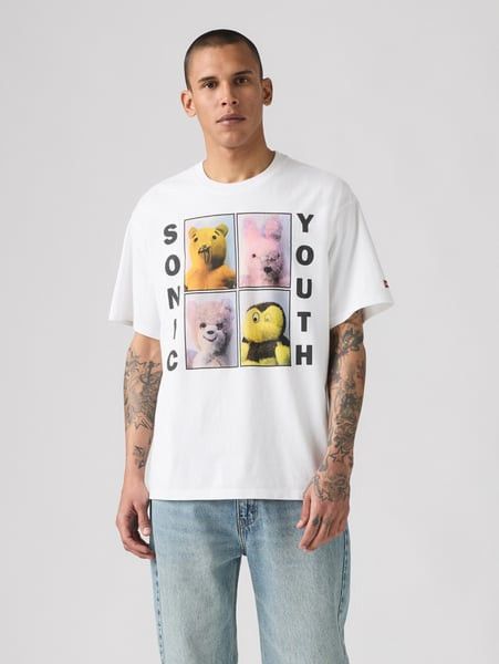 Sonic Youth x levis band tee