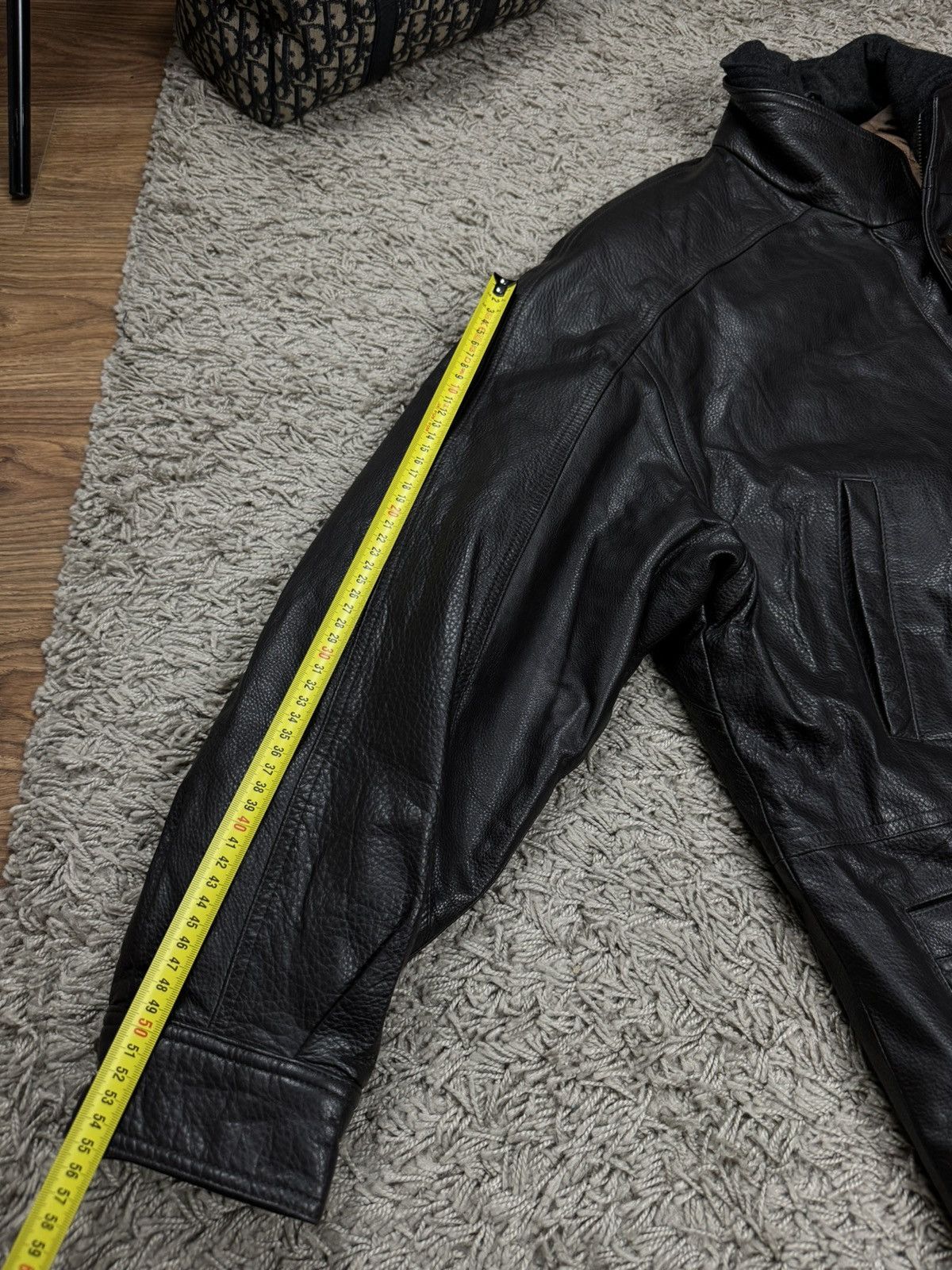Yves Saint Laurent Vintage leather jacket Yves Saint Laurent original item Size US XL / EU 56 / 4 - 7 Thumbnail