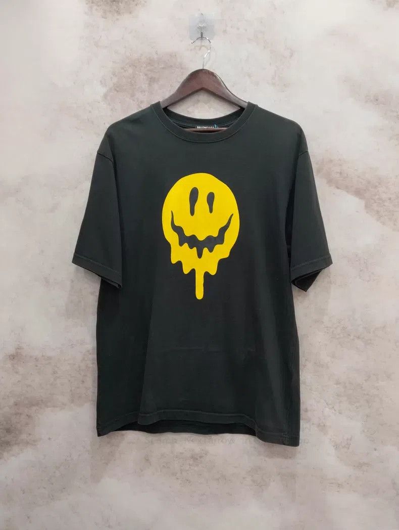 Balenciaga Balenciaga Smiley face T-shirt - Size XXS Size US XXS / EU 40 - 1 Thumbnail