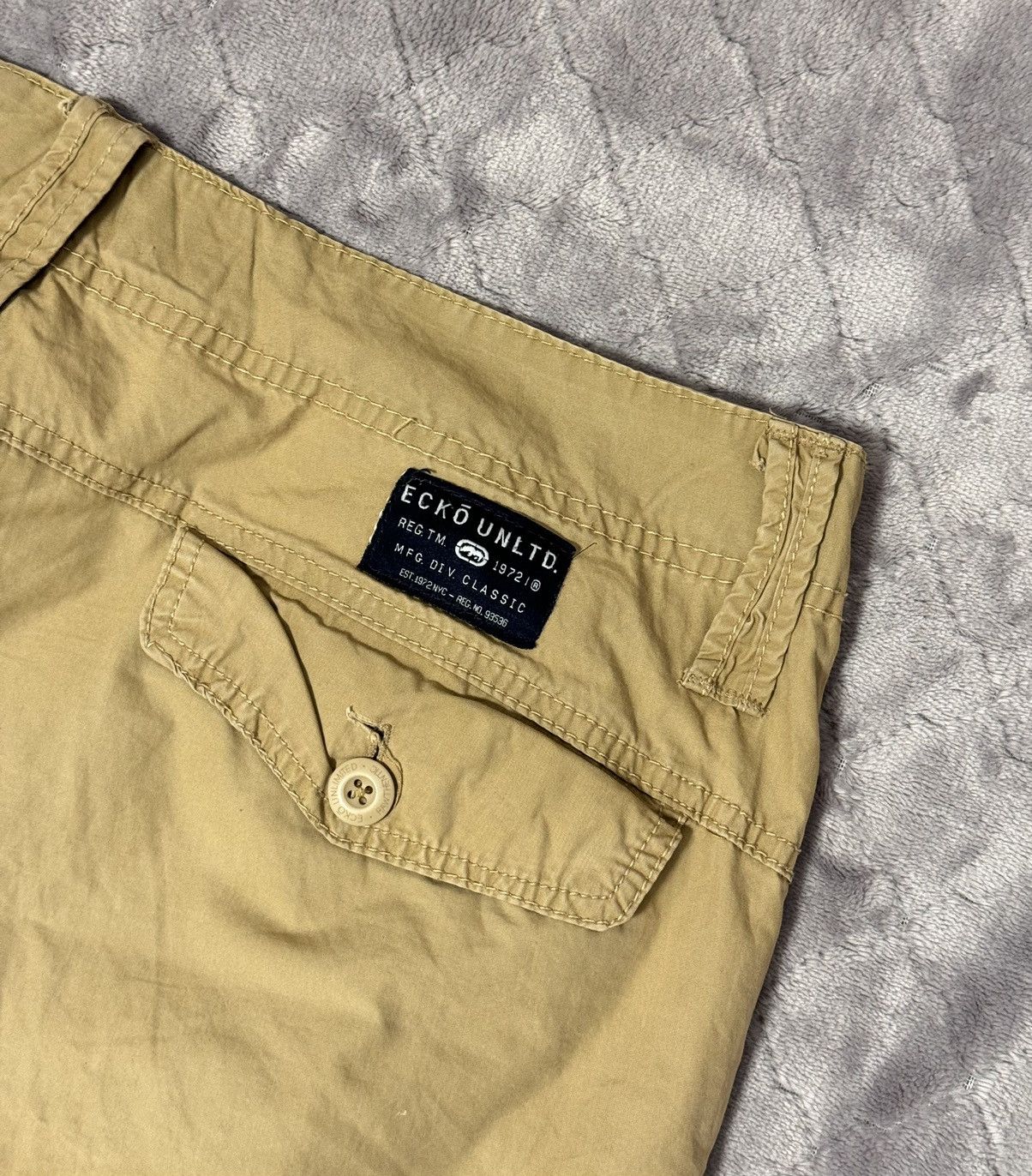 Ecko Unltd. × Vintage Vintage y2k Ecko Unltd Cargo Shorts Size US 34 / EU 50 - 5 Thumbnail