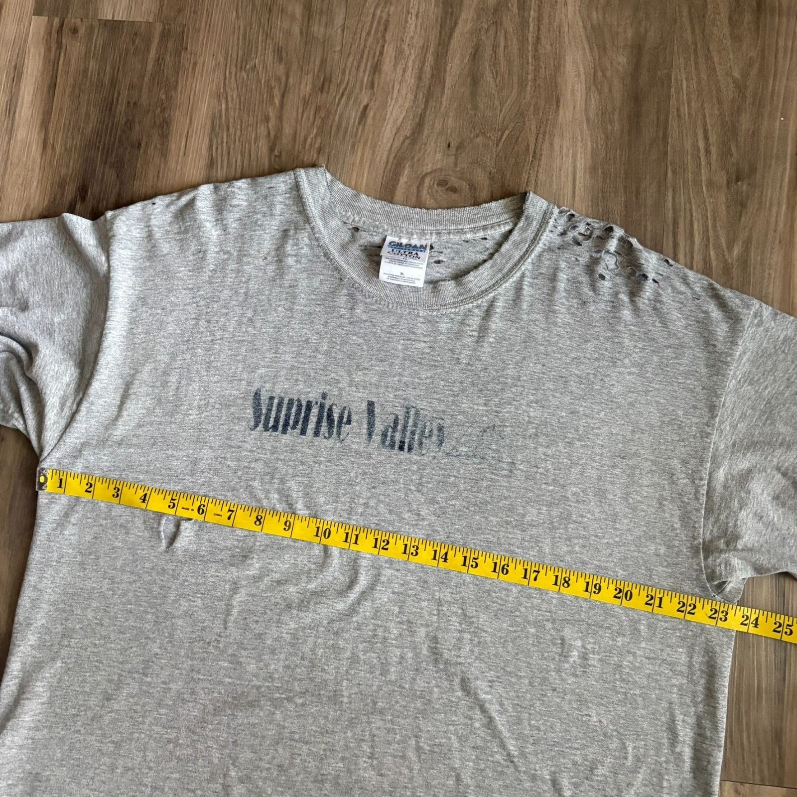 Vintage Vintage Super Thrashed Distressed Worn Zombi T-Shirt Size XL Size US XL / EU 56 / 4 - 4 Thumbnail