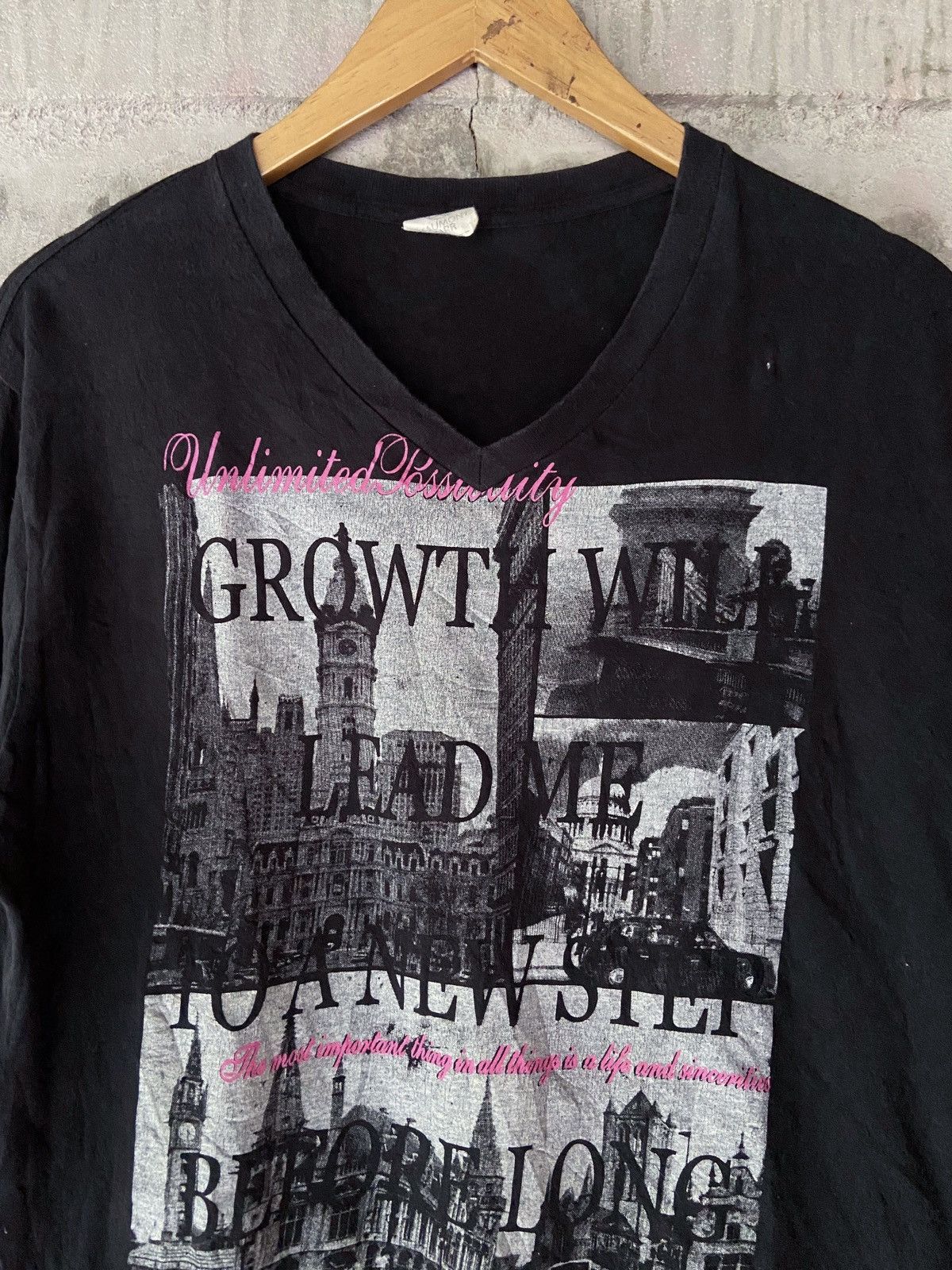 Japanese Brand BEAUMONT CAR POEM LONG SLEEVE Size US M / EU 48-50 / 2 - 6 Thumbnail
