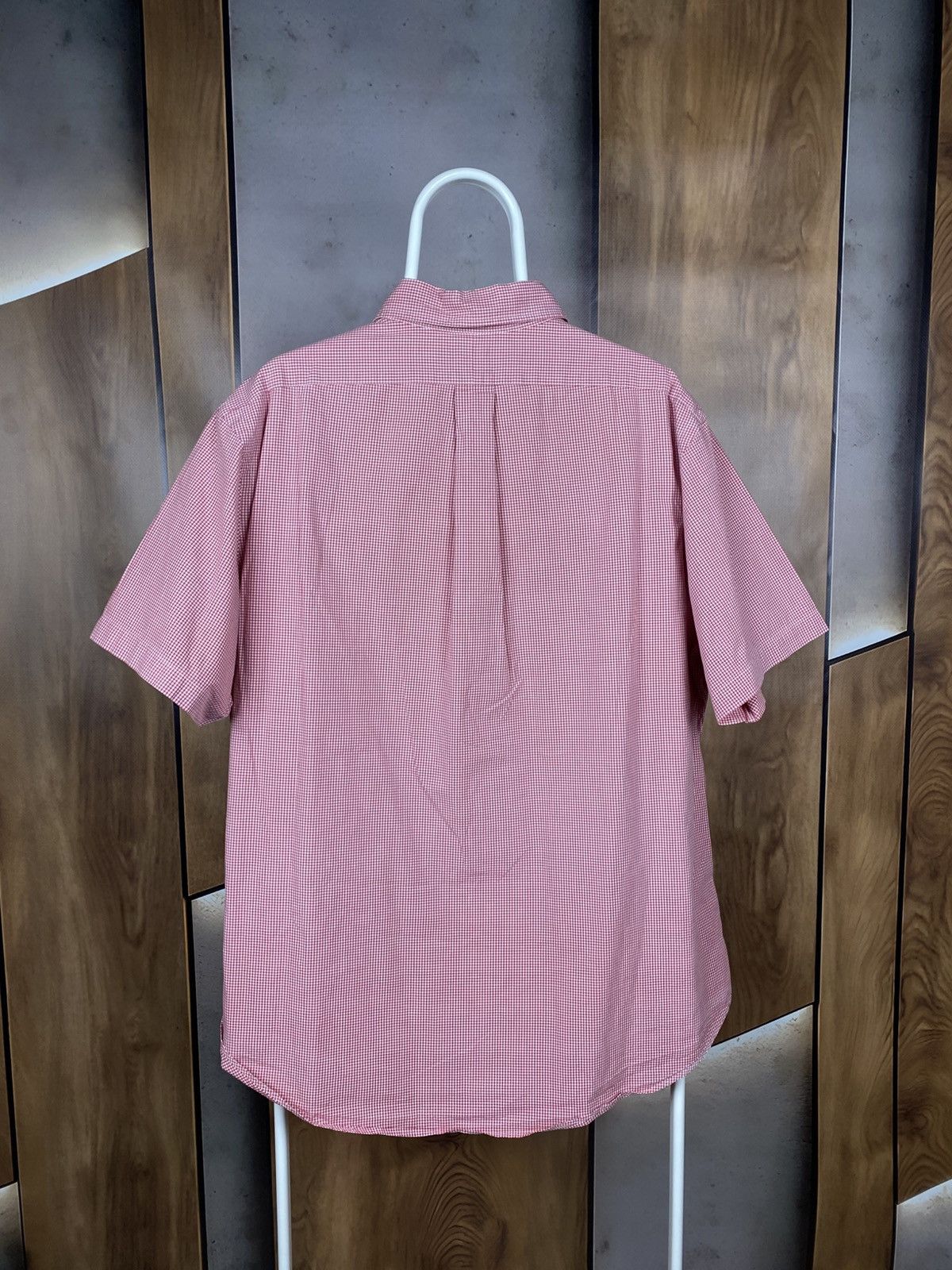Polo Ralph Lauren 🎠Vintage 90s Shirt Short Sleeve Polo Ralph Lauren Checkered🎠 Size US XXL / EU 58 / 5 - 7 Thumbnail