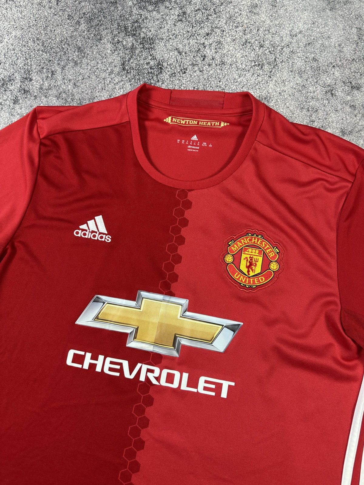 Adidas Adidas Manchester United Soccer Jersey Blokecore 16/17 Rare Size US XL / EU 56 / 4 - 2 Thumbnail