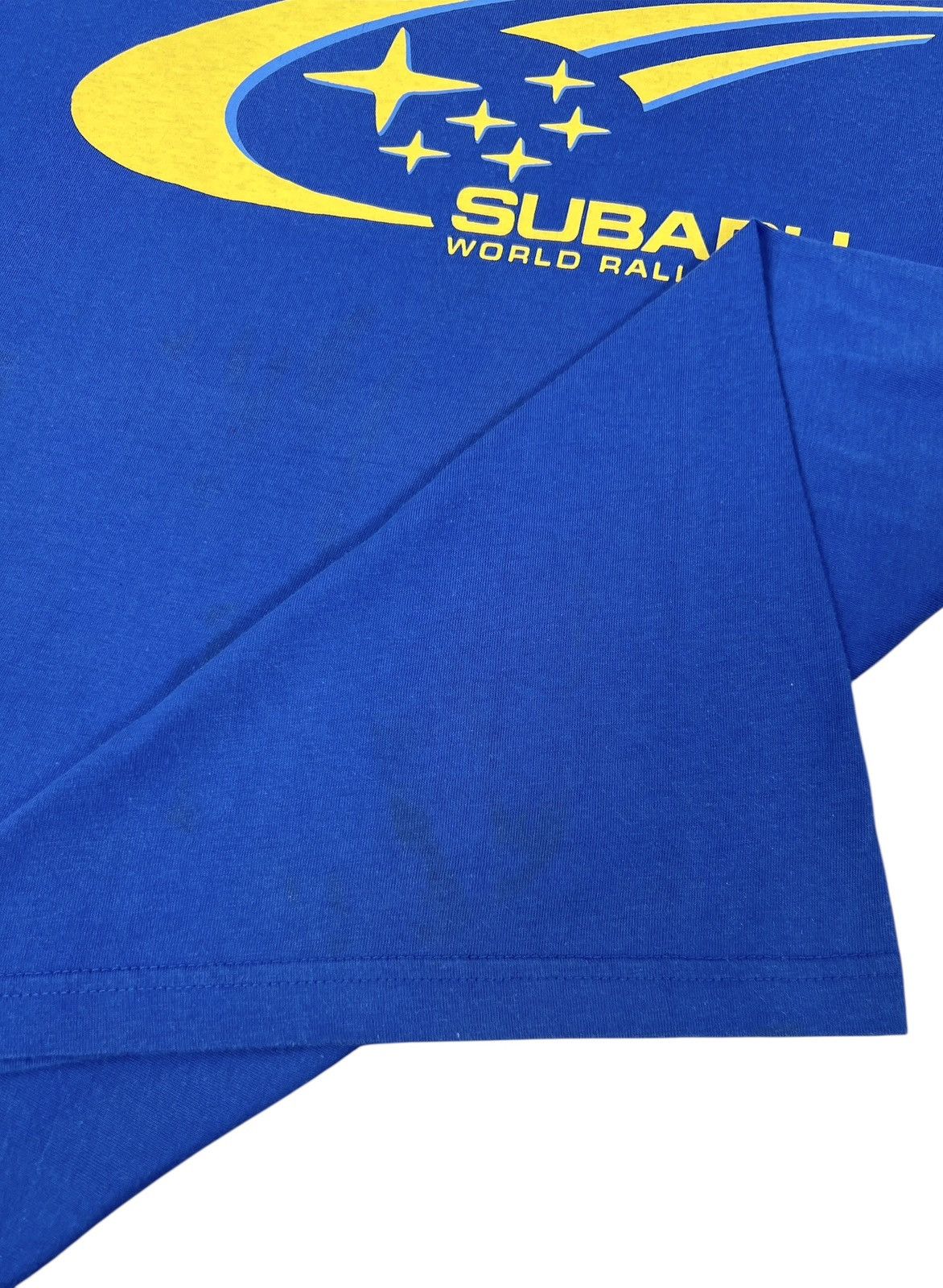 Japanese Brand Vintage SUBARU Sti x PIRELI Racing Team Shirt Size US L / EU 52-54 / 3 - 8 Thumbnail