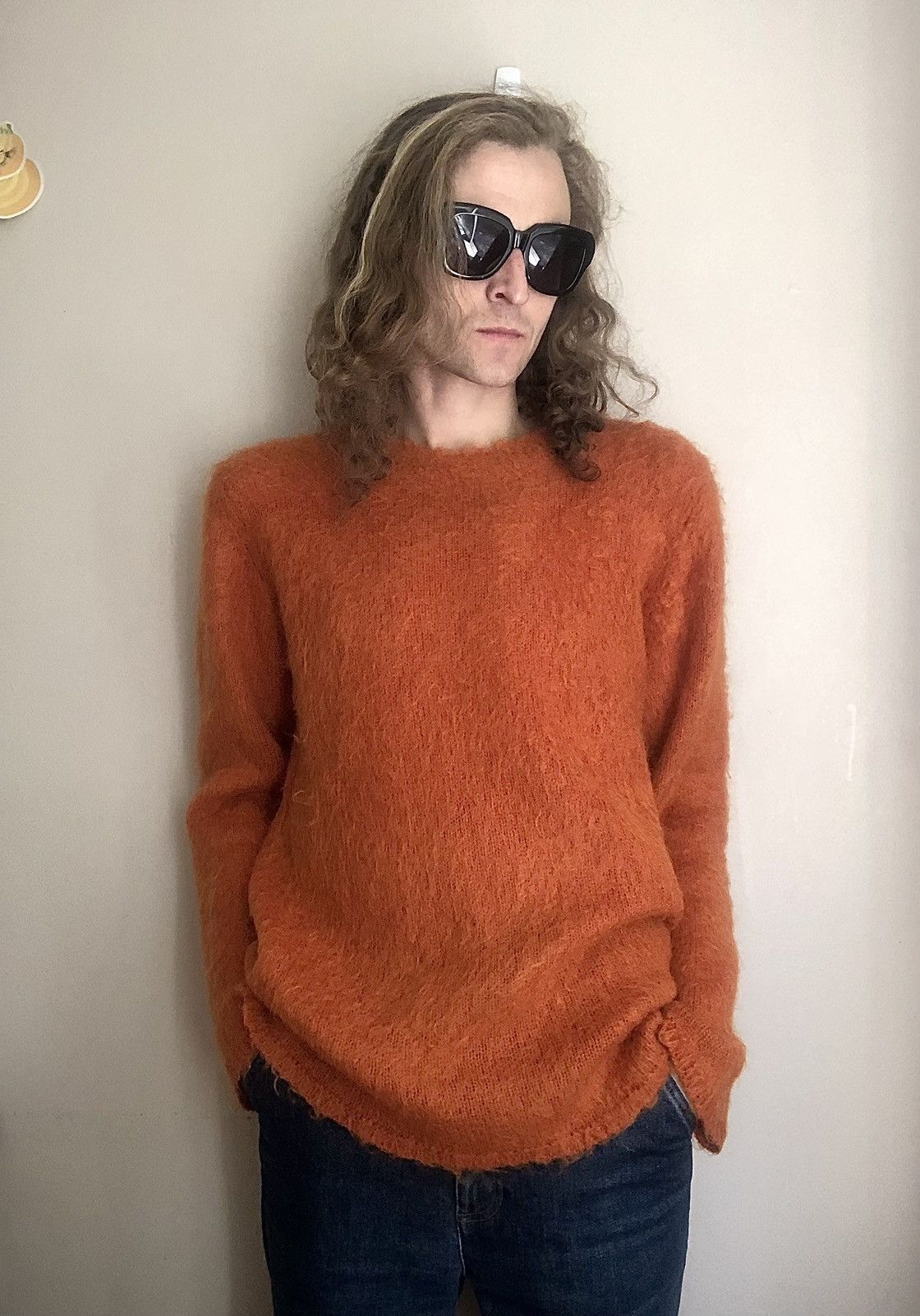 Comme des Garcons Comme des Garçons Homme Plus AW22 Oversized Mohair Sweater Size US M / EU 48-50 / 2 - 4 Thumbnail