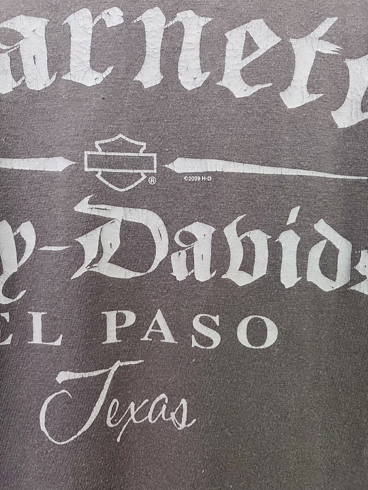 Harley Davidson 2009 Harley-Davidson Barnett El Paso Texas Tee – 2XL Size US XXL / EU 58 / 5 - 7 Thumbnail