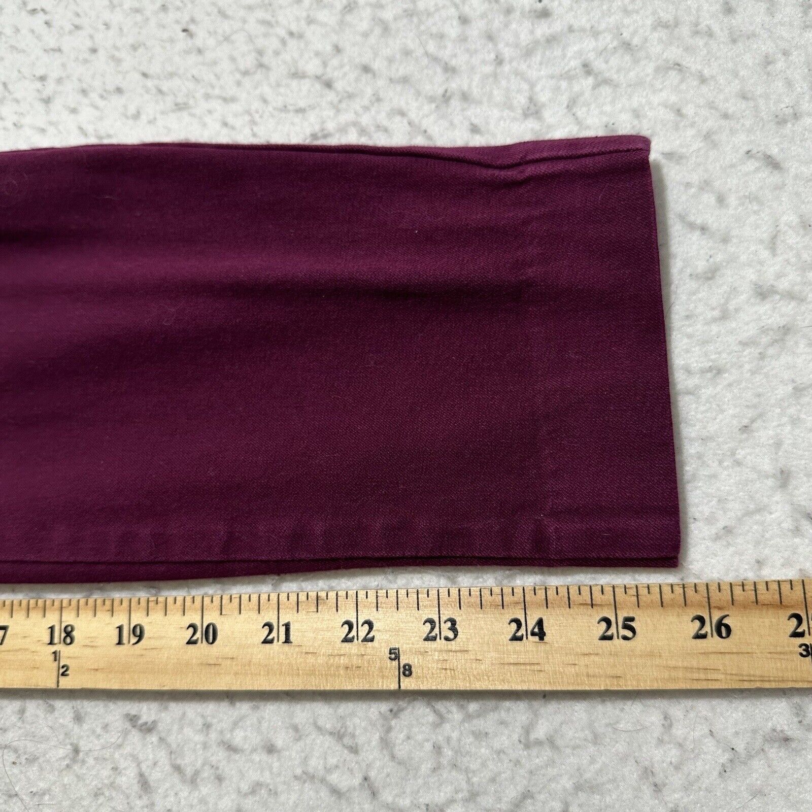 Old Navy Old Navy Pixie Pants 4 Flat Front Purple Mid-Rise Skinny Leg Size 30" / US 8 / IT 44 - 11 Thumbnail