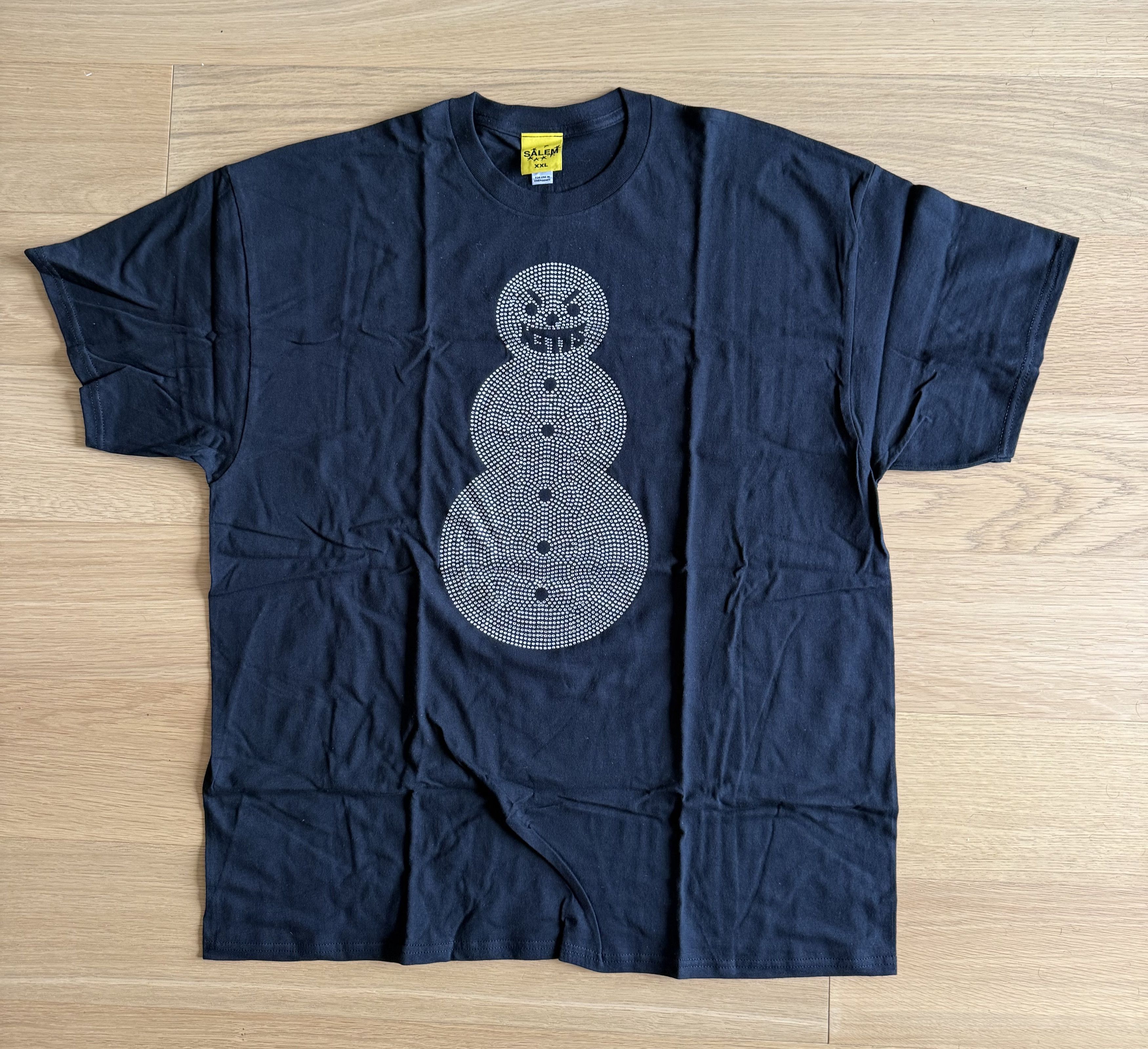 Drain Gang S4LEM Snowman Jeezy Shirt Mens Large Black Size US XXL / EU 58 / 5 - 1 Thumbnail