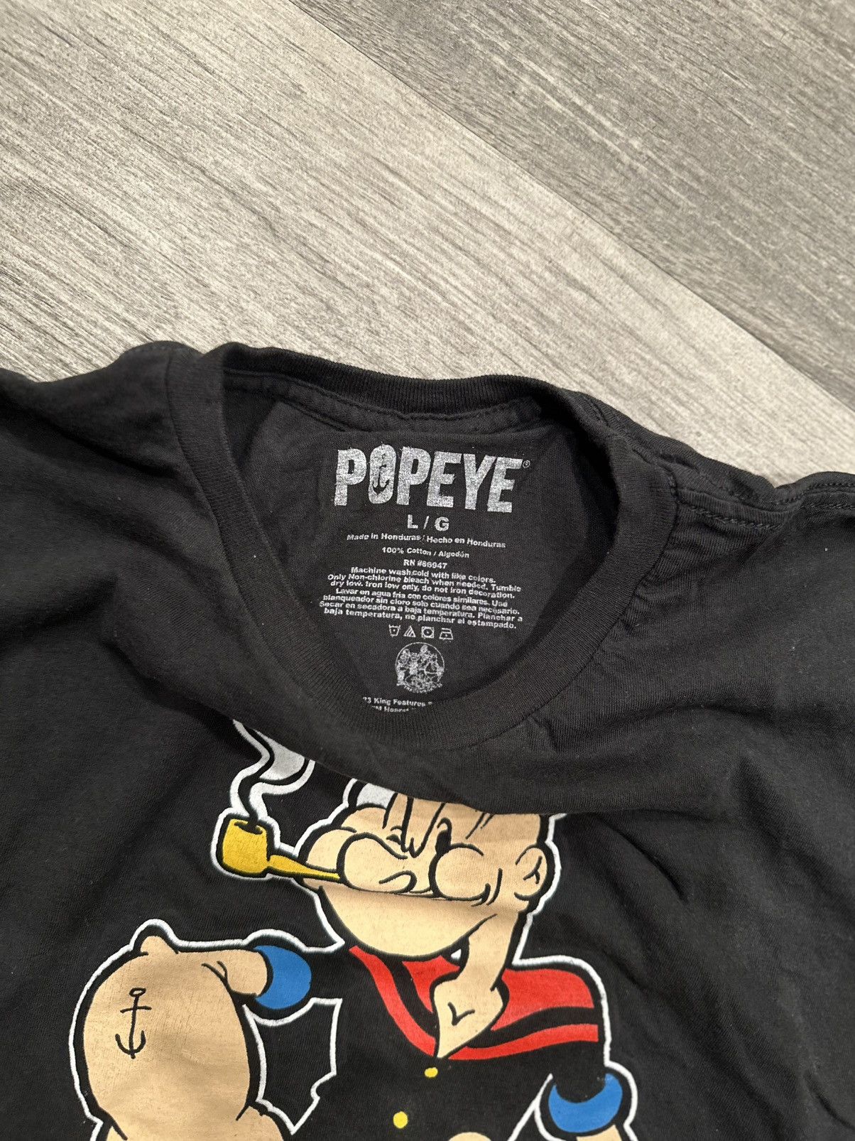 Other Popeye Graphic T Shirt - Size L Size US L / EU 52-54 / 3 - 2 Thumbnail