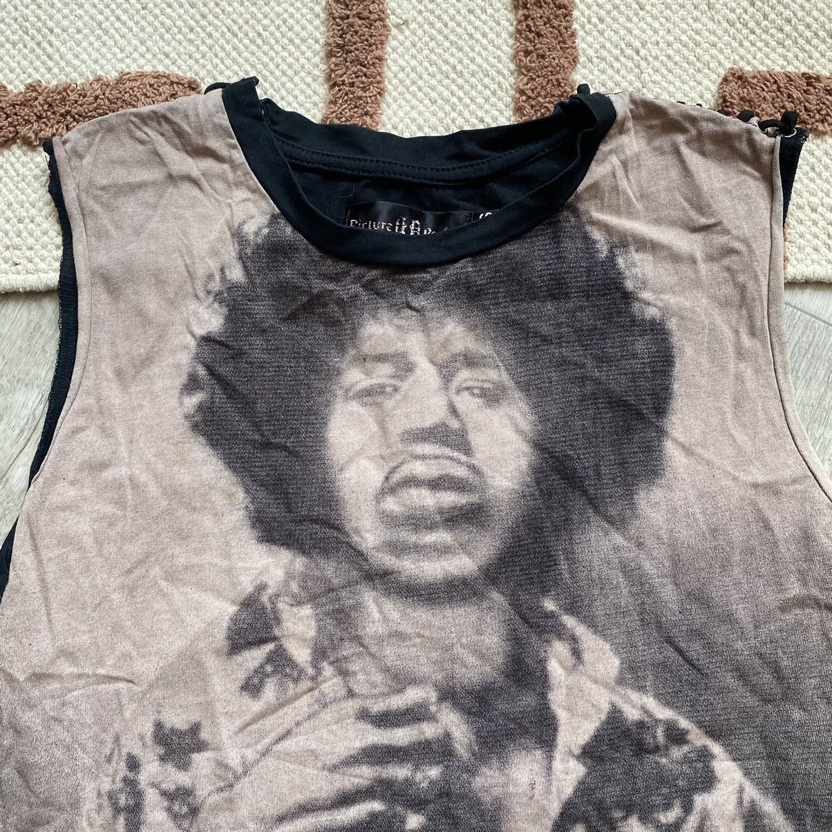 Band Tees VINTAGE JIMI HENDRIX FULL PRINT TANK T SHIRT Size US XS / EU 42 / 0 - 3 Thumbnail