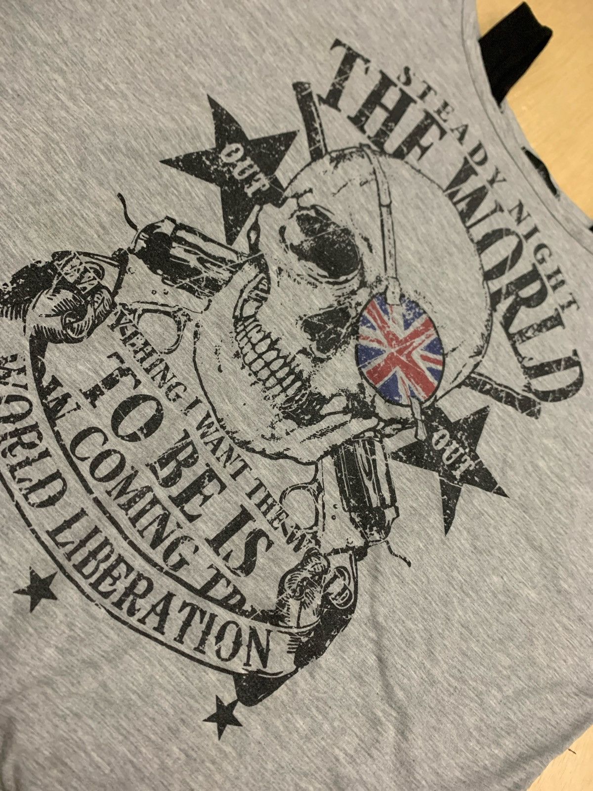 Hysteric Glamour × If Six Was Nine × Japanese Brand Vintage Y2k Spinkle Skull Tshirt Ifsixwasnine Punk style Size ONE SIZE - 3 Thumbnail
