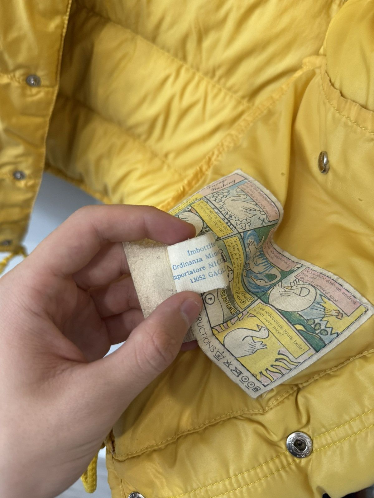 Moncler Moncler Yellow Down Puffer Vest Vintage Size US XL / EU 56 / 4 - 10 Thumbnail