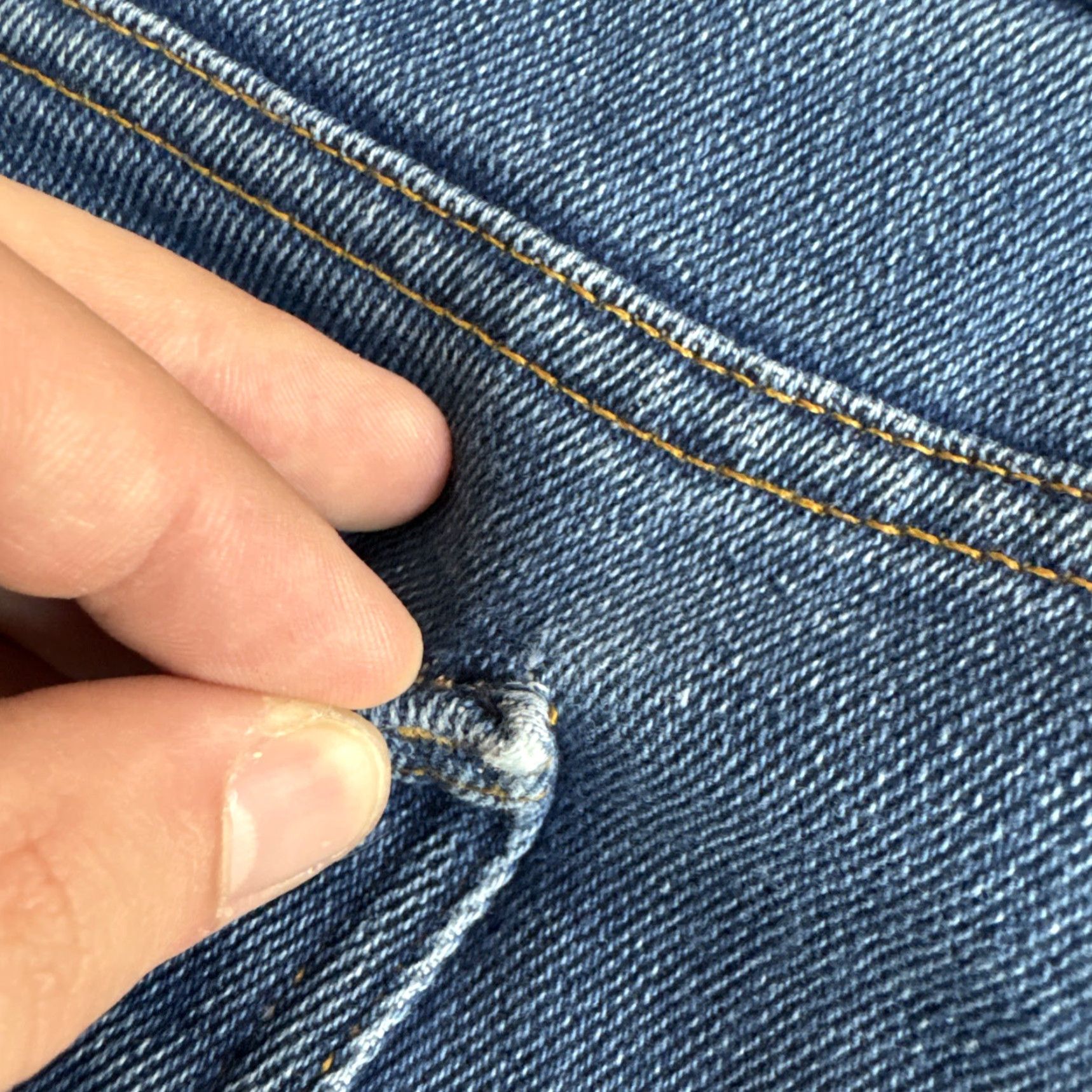 Levi's VINTAGE Levi's Jeans With A Skosh More Room Men’s Size 38x29 Denim Blue USA Straight Jeans Mens US Made In USA Regular 38 29 Distressed? Size US 38 / EU 54 - 5 Thumbnail