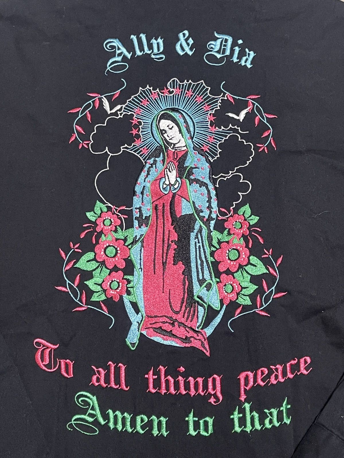 Japanese Brand Ally & Dia long sleeve embroidered shirt Maria Size US M / EU 48-50 / 2 - 4 Thumbnail
