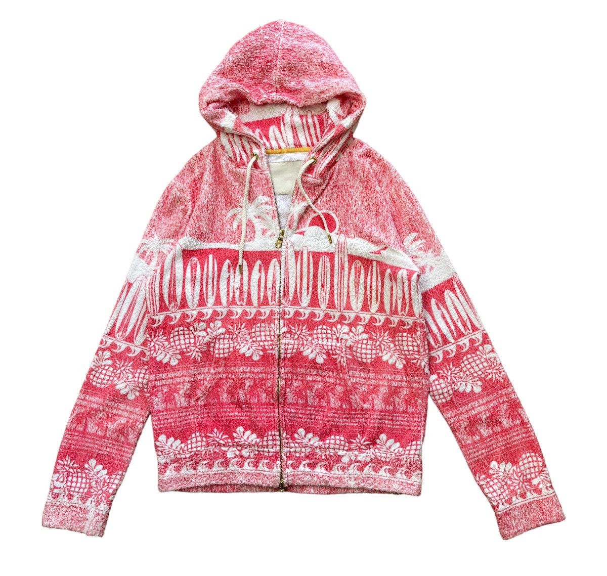 Japanese Brand Dowbl Surf Style Hawaiian Hoodies Sweater Size US M / EU 48-50 / 2 - 3 Thumbnail
