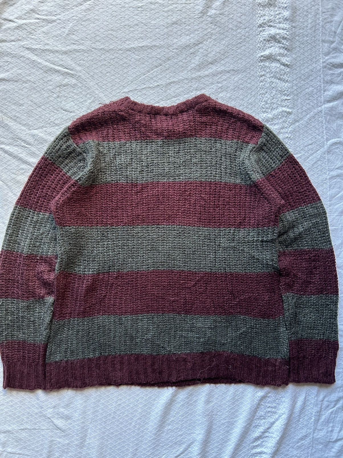 Japanese Brand Japanese Striped Knitted Issey Miyake Long Sleeve Size US L / EU 52-54 / 3 - 6 Thumbnail
