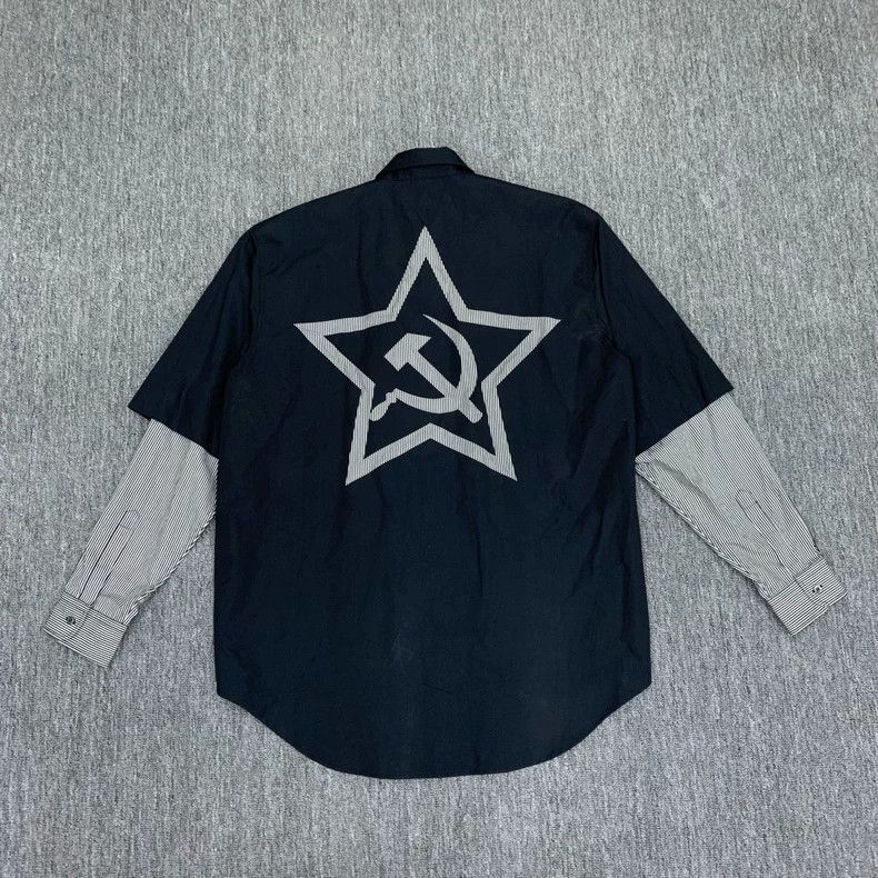 Vetements Vetements Soviet fake two shirts 2506-Nextarrow Size US S / EU 44-46 / 1 - 2 Thumbnail