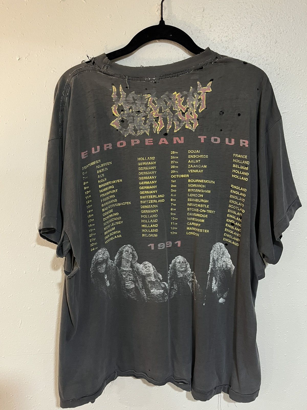 Vintage 1991’ Malevolent Creation Vintage Rock Tee Size US M / EU 48-50 / 2 - 5 Thumbnail