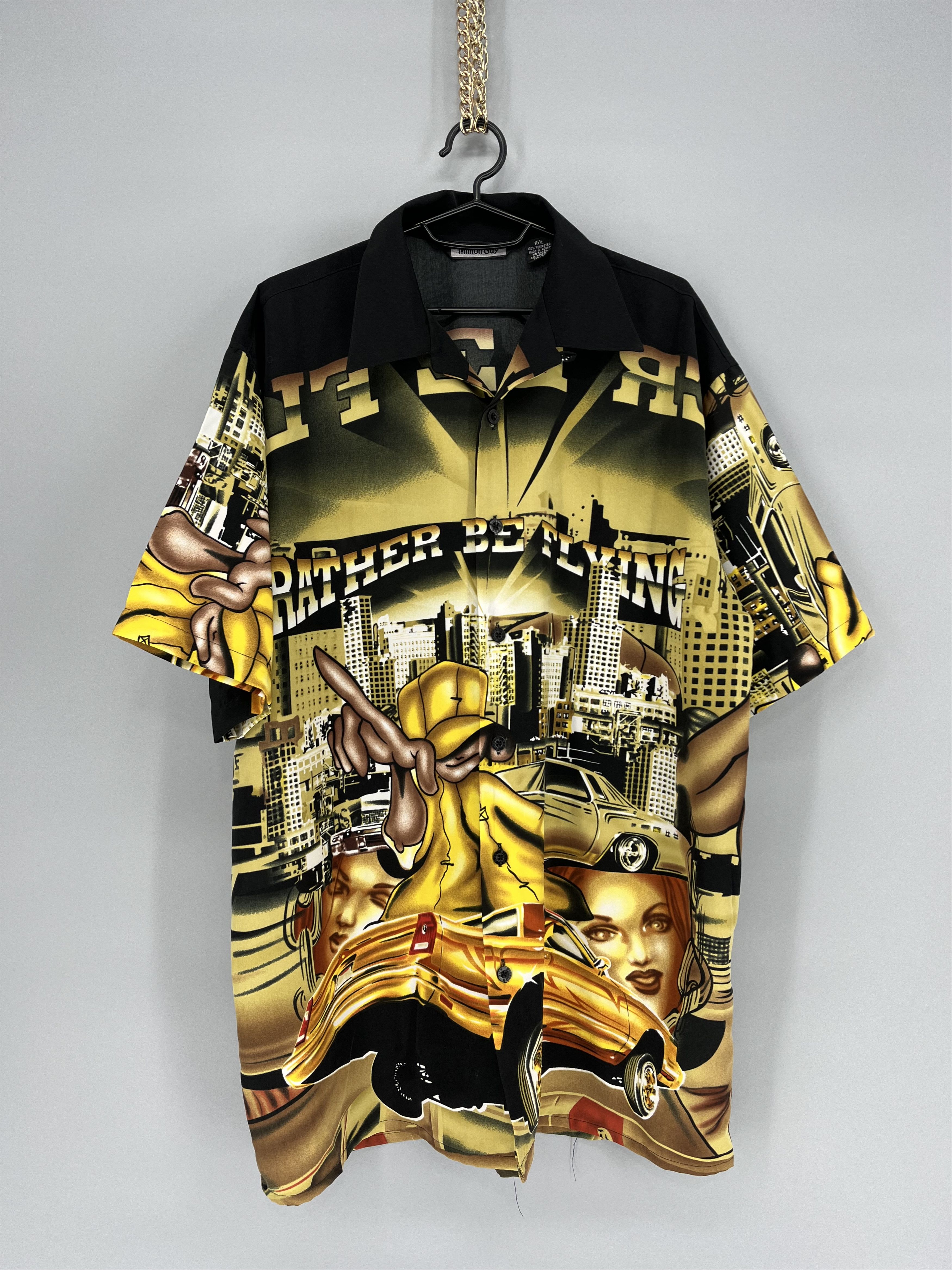 Vintage Hawaiian Shirt Japanese Style Shirt Travis Scott Style Size US XL / EU 56 / 4 - 3 Thumbnail