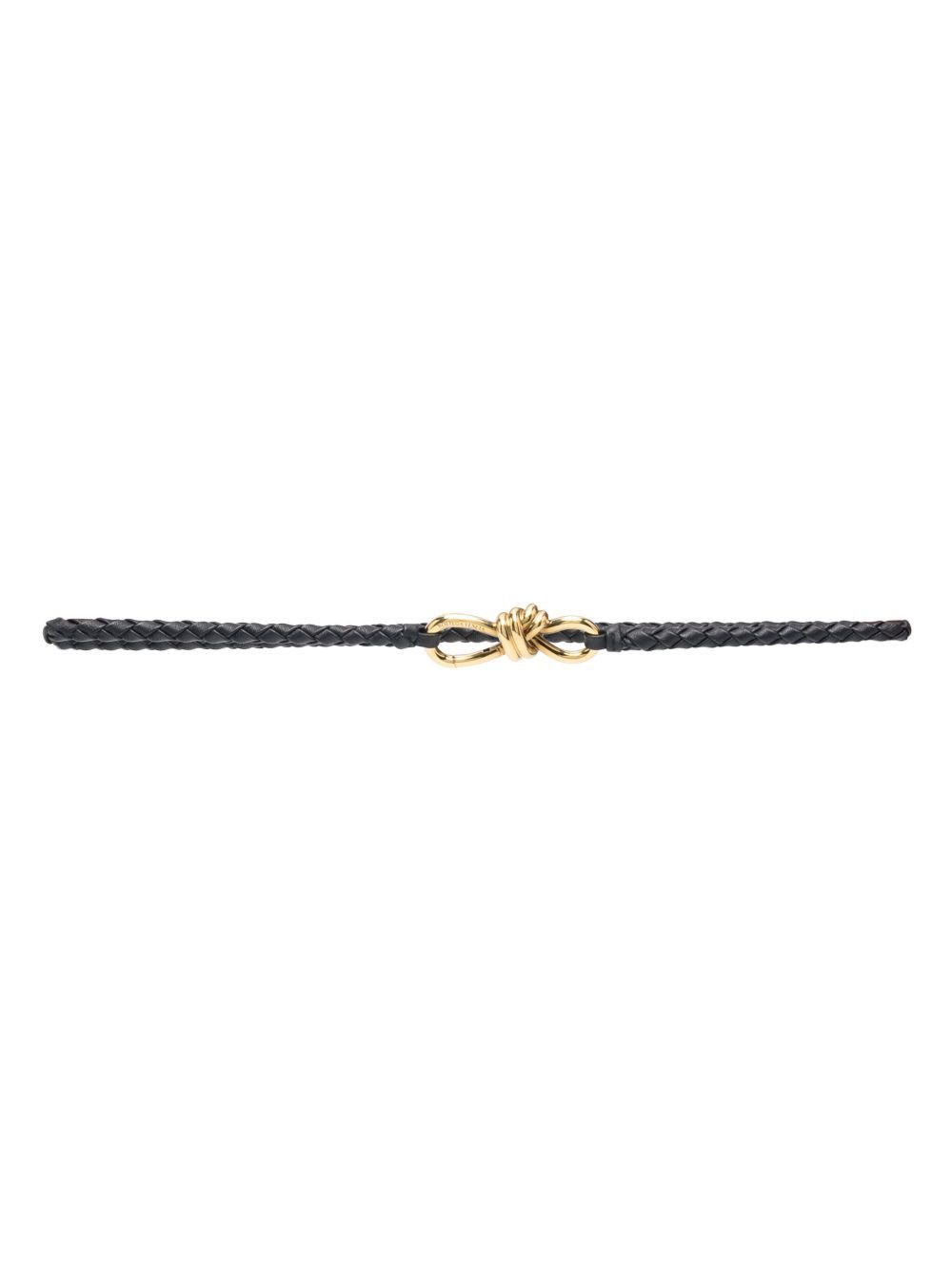 Bottega Veneta ANDIAMO LEATHER BELT Size ONE SIZE - 1 Thumbnail