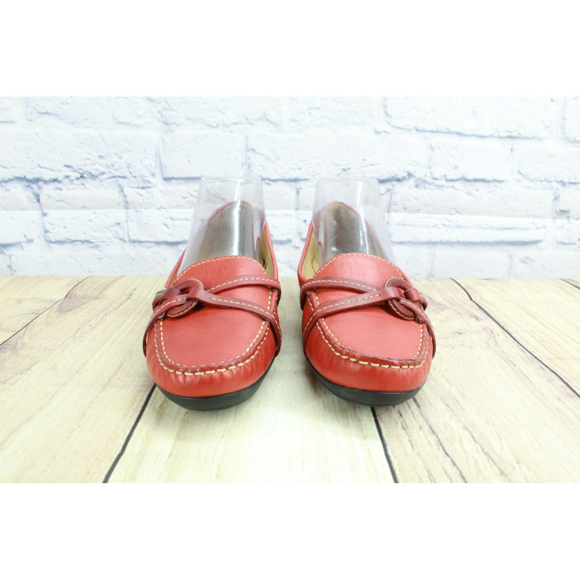 L.L. Bean × Leather LL Bean Women's Comfort Casual Flat Loafer Shoes Size US 8 / IT 38 - 4 Thumbnail