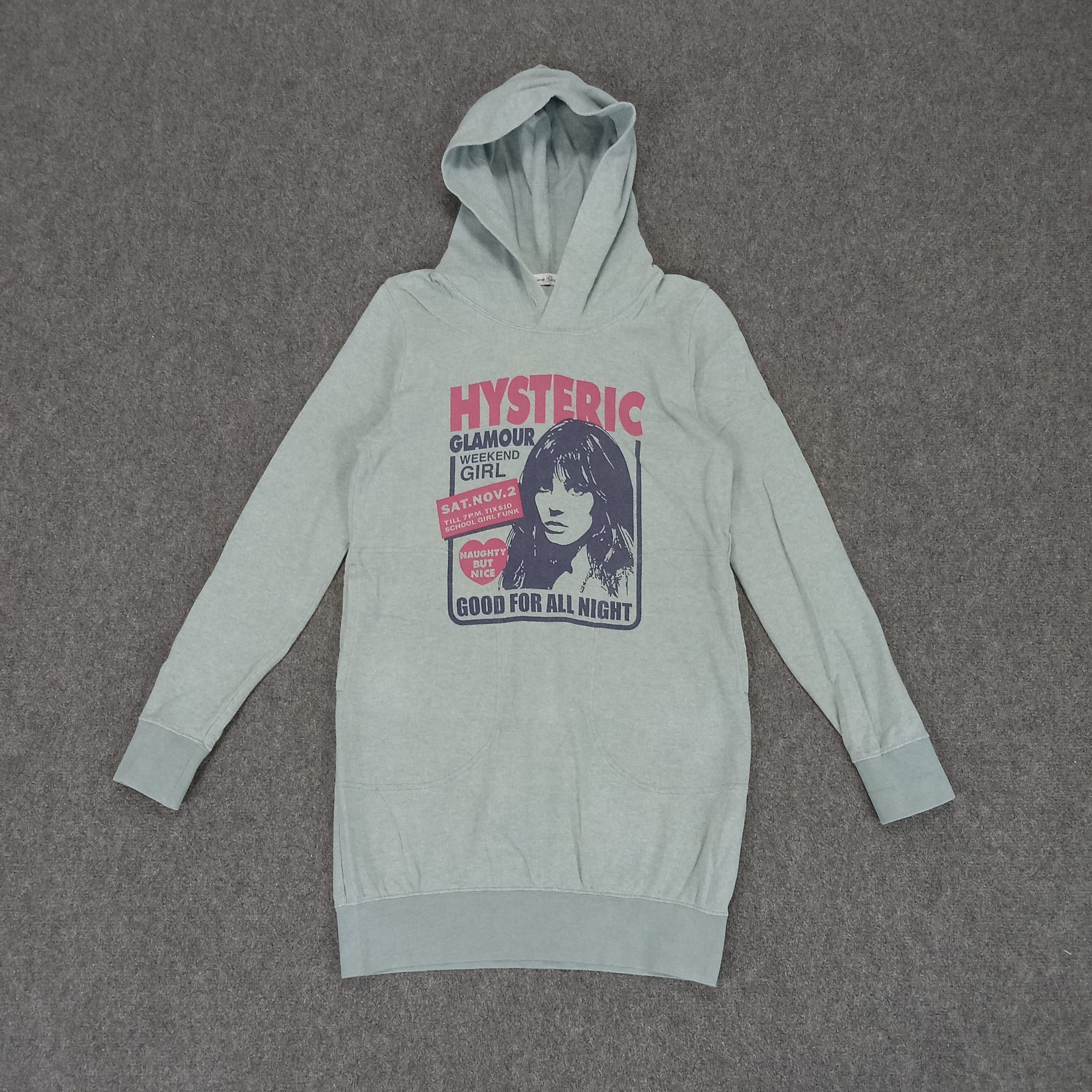 Hysteric Glamour × Japanese Brand × Vintage Hysteric Glamour Japanese Brand Sexy Women's Hoodies Size S / US 4 / IT 40 - 1 Thumbnail
