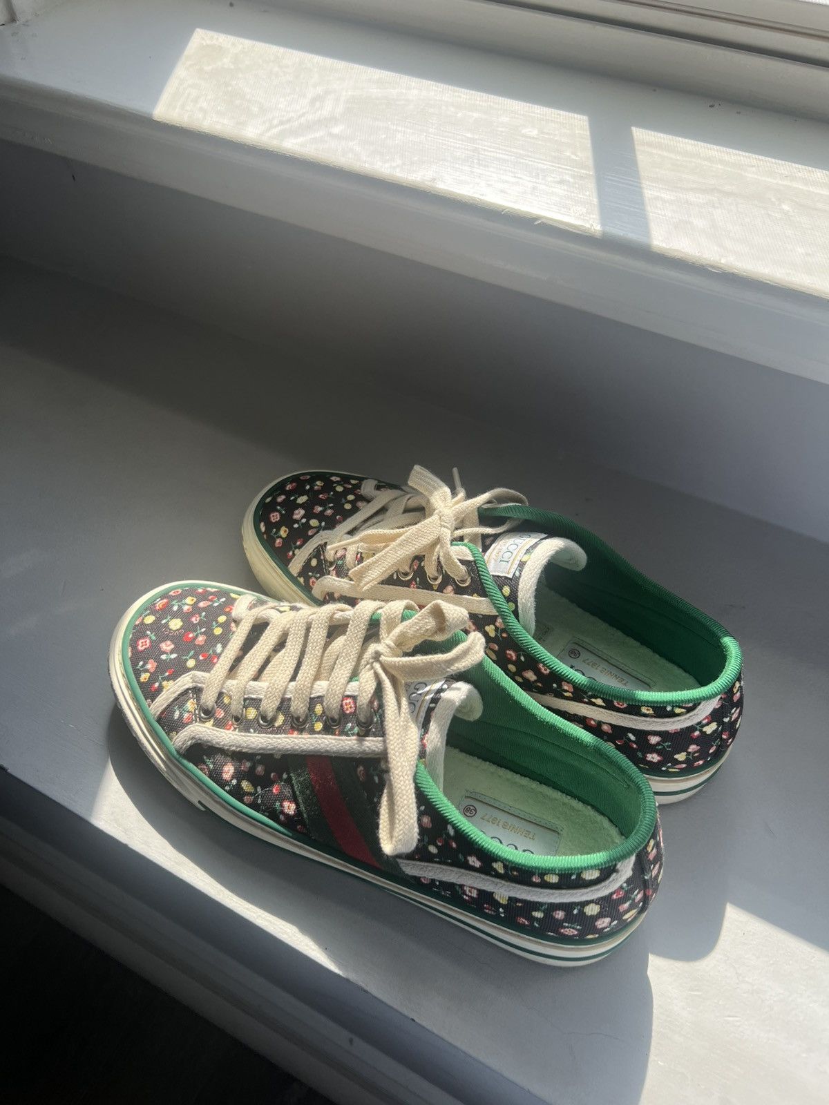 Gucci GUCCI 1977 Tennis LIBERTY OF LONDON LOW-TOP Sneakers Size US 8 / IT 38 - 3 Thumbnail