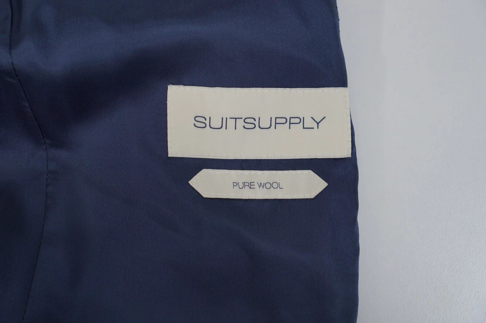 Suitsupply Men Suitsupply Blazer NapolI Single Breasted Blue Wool US36 Size 36R - 5 Thumbnail