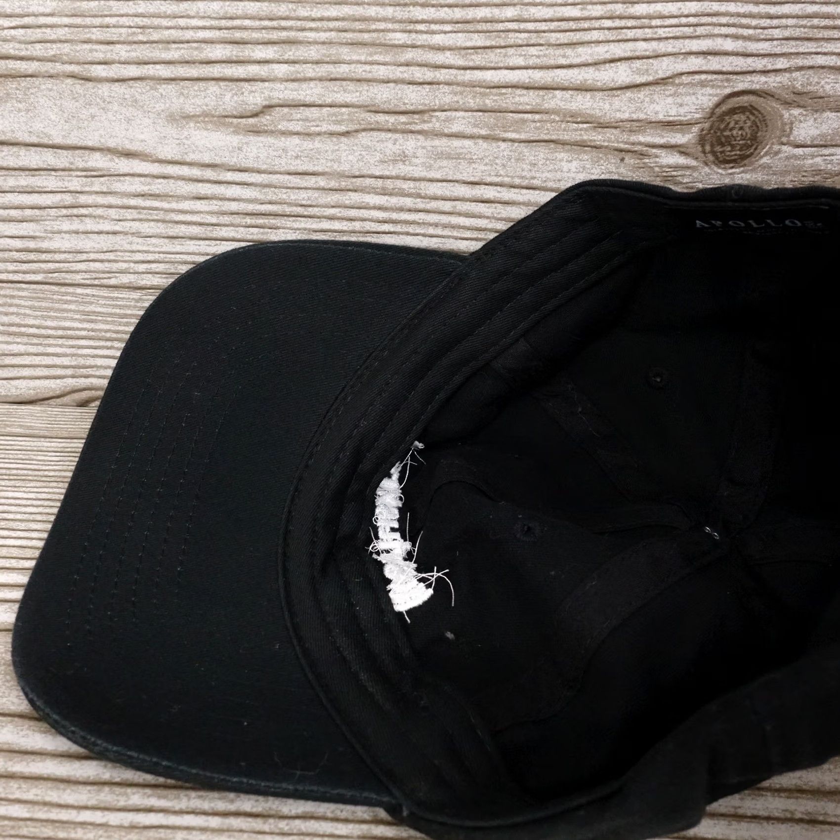 Vintage SIRIUS XM SATTELITE RADIO BLACK STRAPBACK BASEBALL HAT CAP Size ONE SIZE - 7 Thumbnail