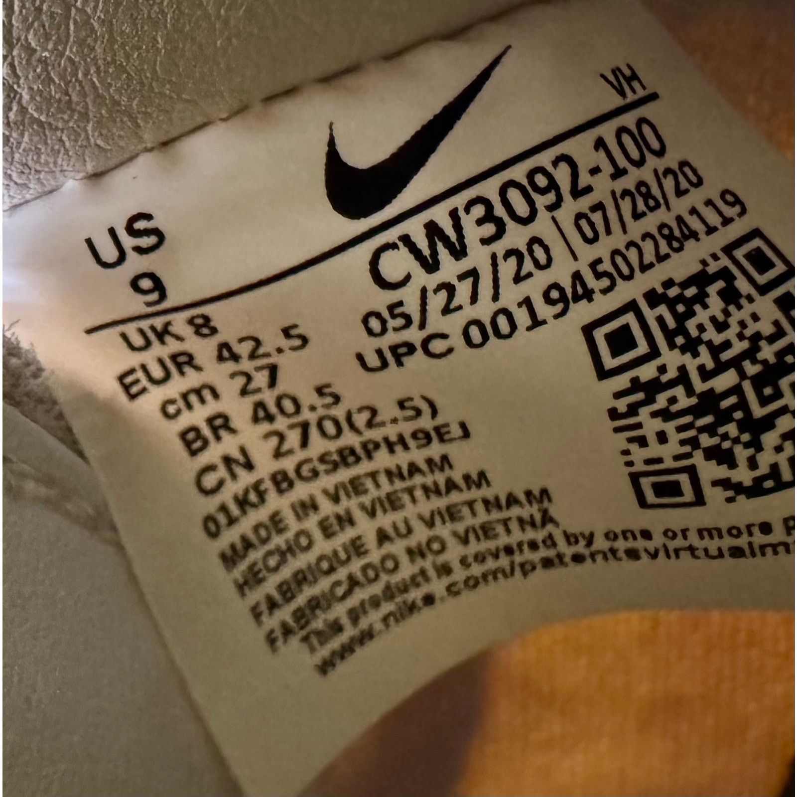 Nike Nike Dunk High x Notre 'Light Orewood Sz 9 CW3092-100 # 395 Size US 9 / EU 42 - 7 Thumbnail