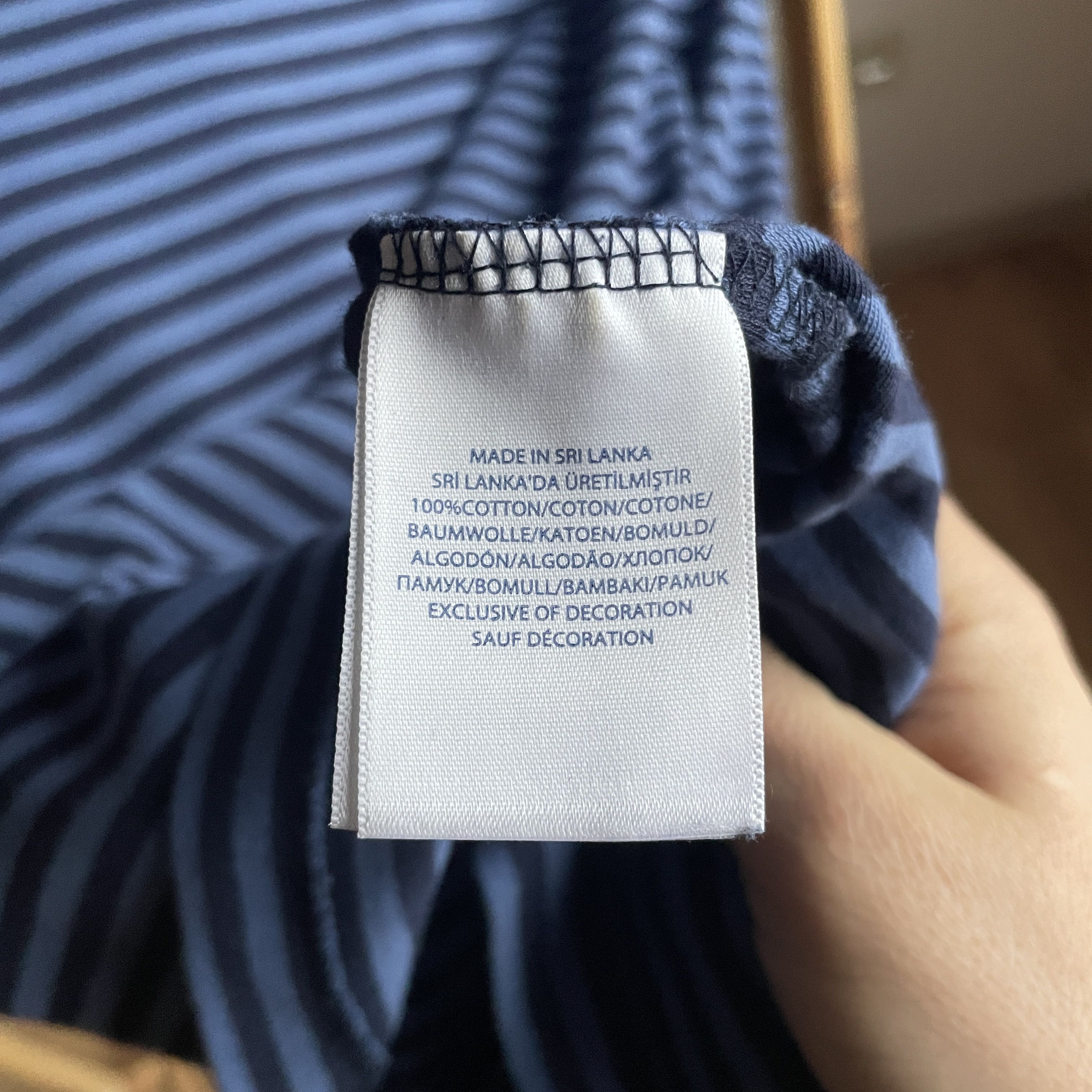 Polo Ralph Lauren Polo Ralph Lauren Striped Polo T-Shirt Size M Size US M / EU 48-50 / 2 - 5 Thumbnail