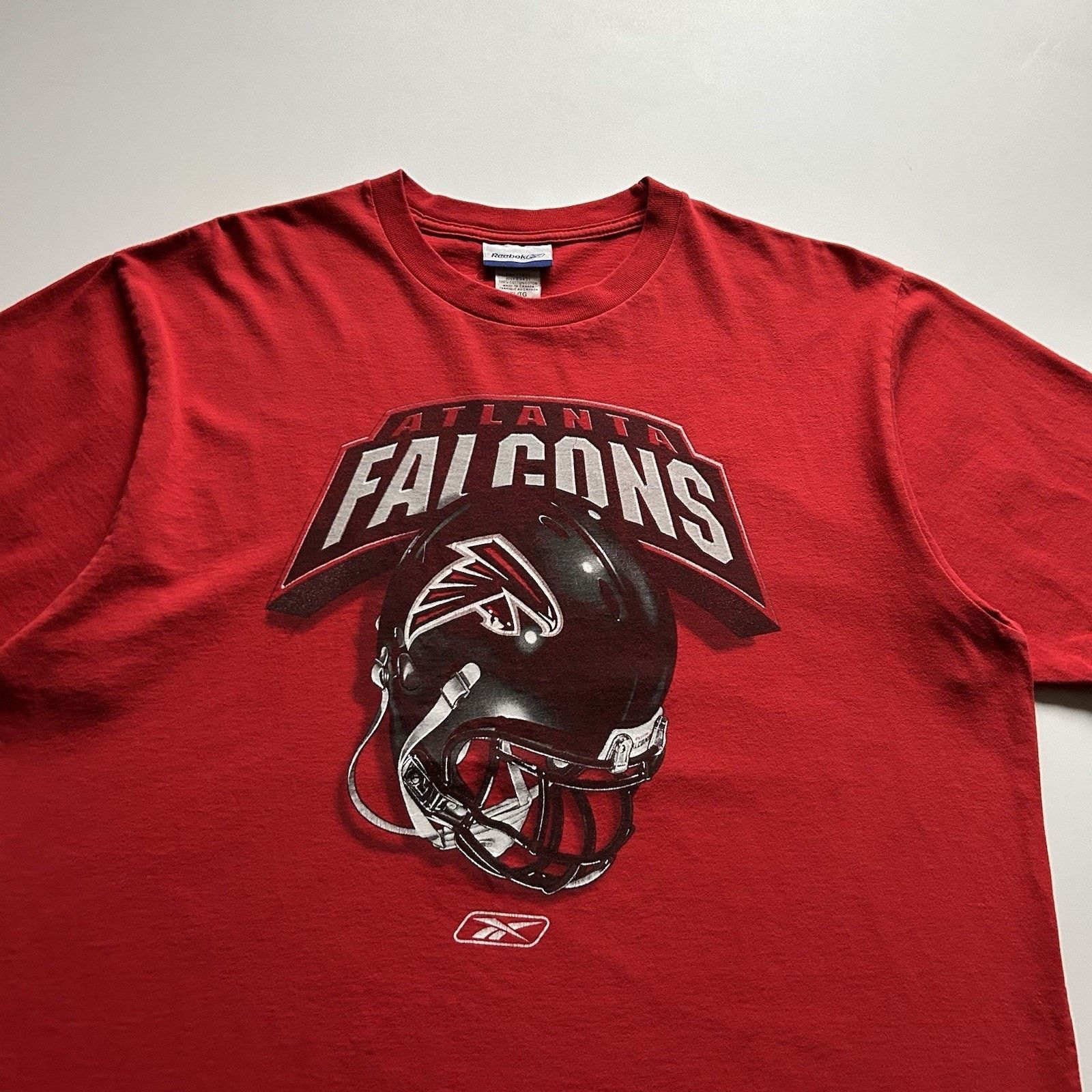 NFL Vintage Y2K Reebok NFL Atlanta Falcons T Shirt XL Sports Tee Size US XL / EU 56 / 4 - 2 Thumbnail