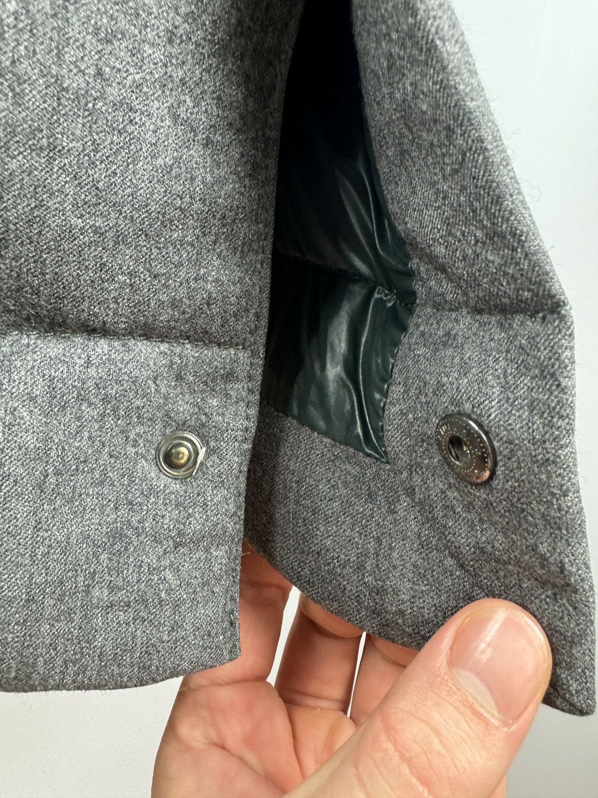 Moncler Moncler Wool Blazer Down Jacket 1700€ Size US L / EU 52-54 / 3 - 8 Thumbnail