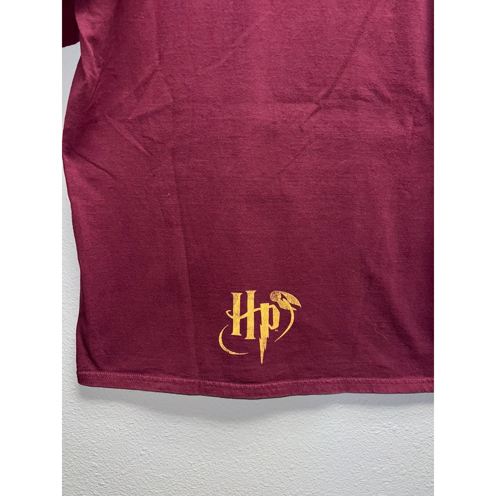 Vintage Vintage Harry Potter Shirt Seeker Movie Promo Maroon Mens L Size US L / EU 52-54 / 3 - 9 Thumbnail