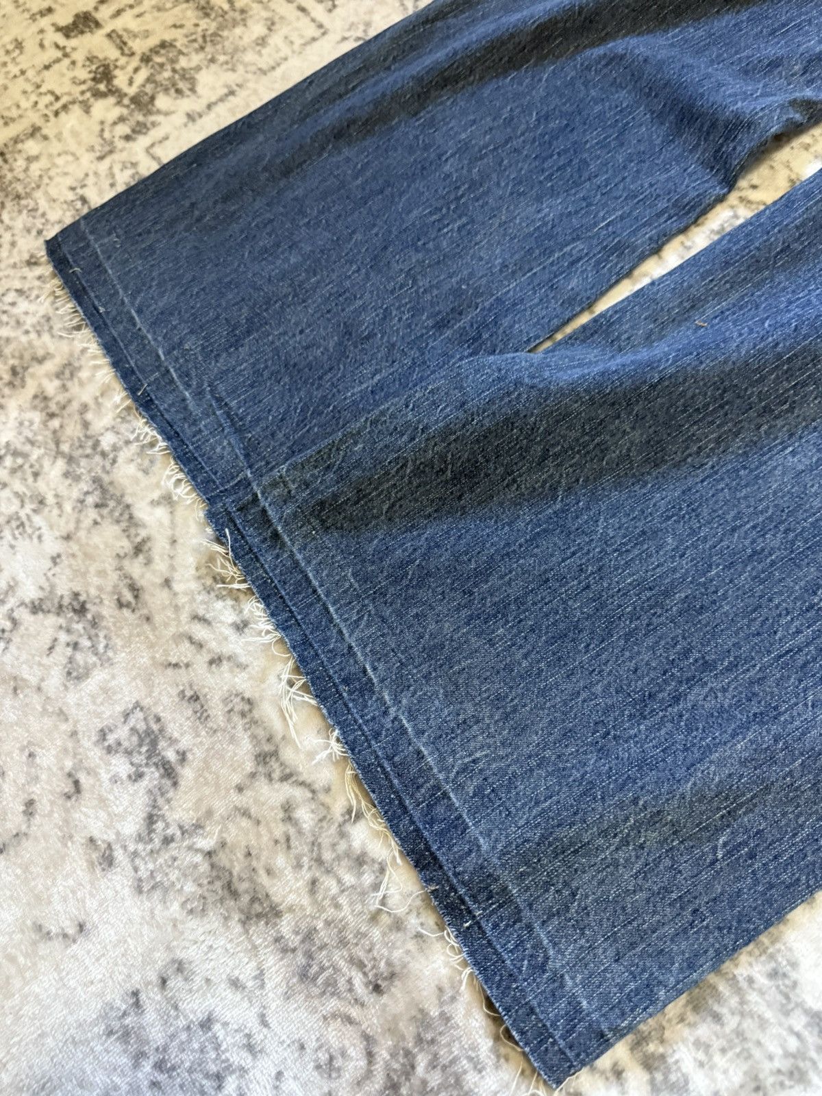 Beauty Beast Beauty Beast Style Asymmetrical Pocket Wide Leg Flared Jeans Size US 32 / EU 48 - 18 Thumbnail