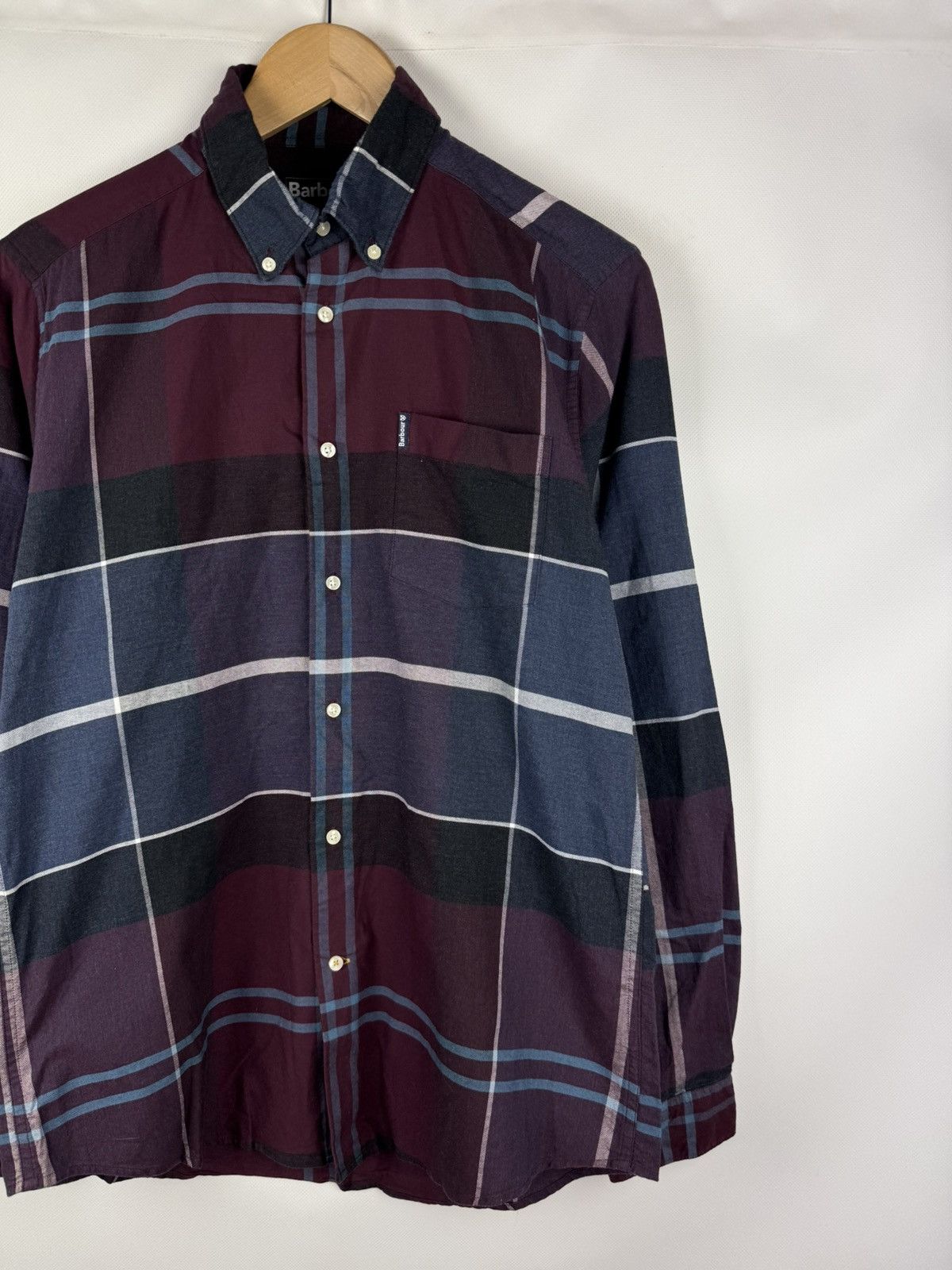 Barbour Barbour Cannich Men’s Long Sleeve Plaid Button Up Shirt Size US M / EU 48-50 / 2 - 3 Thumbnail