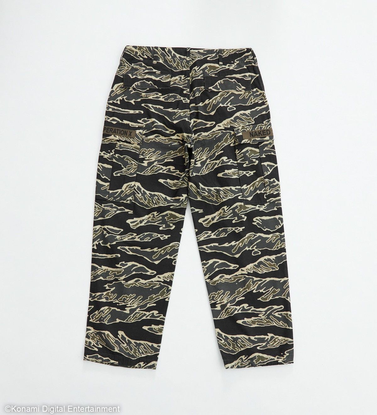 Edwin METAL GEAR SOLID Δ × EDWIN - TIGER STRIPE CARGO PANTS Size US 36 / EU 52 - 2 Thumbnail
