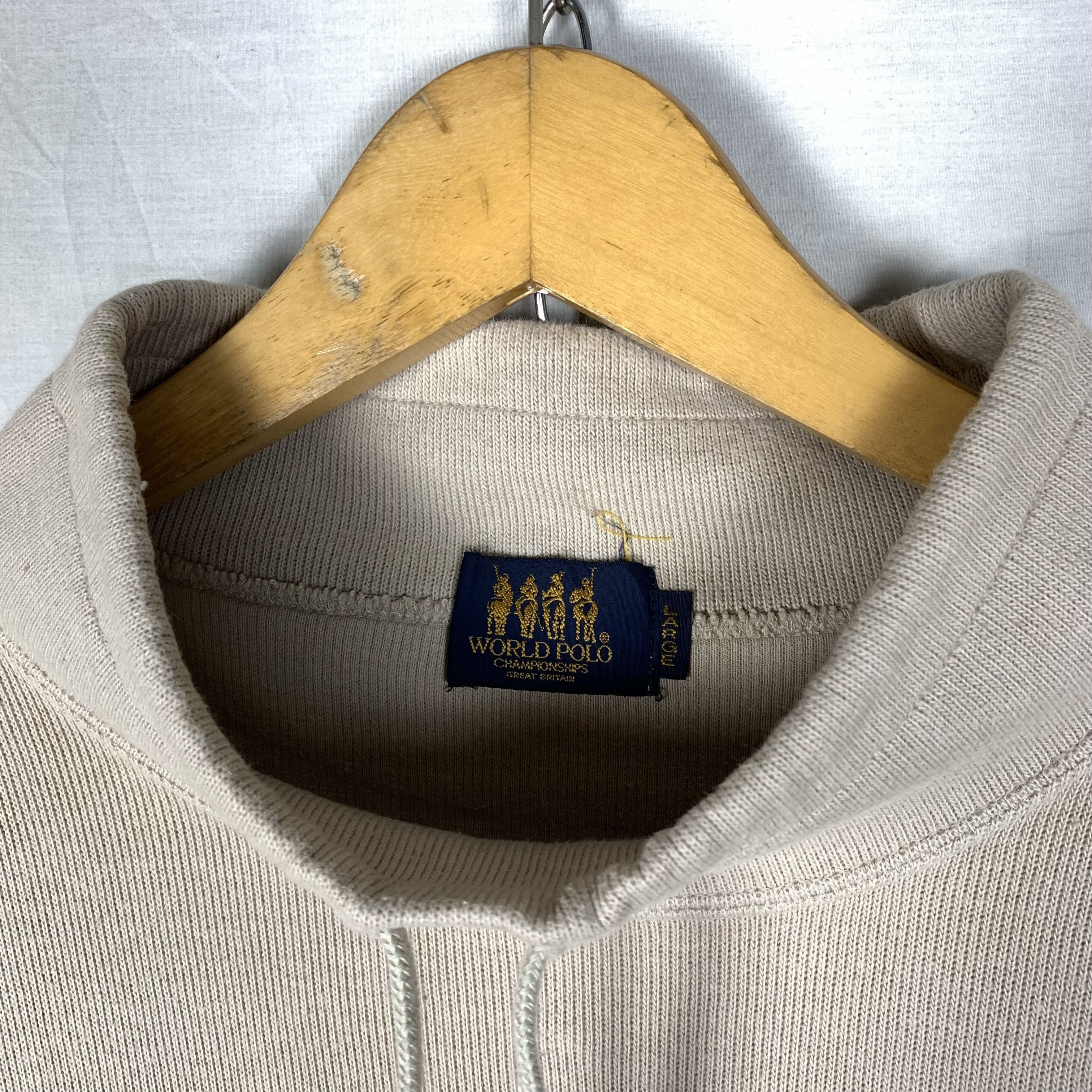 Vintage Vintage World Polo Championships Sweatshirt Crewneck Size US M / EU 48-50 / 2 - 8 Thumbnail