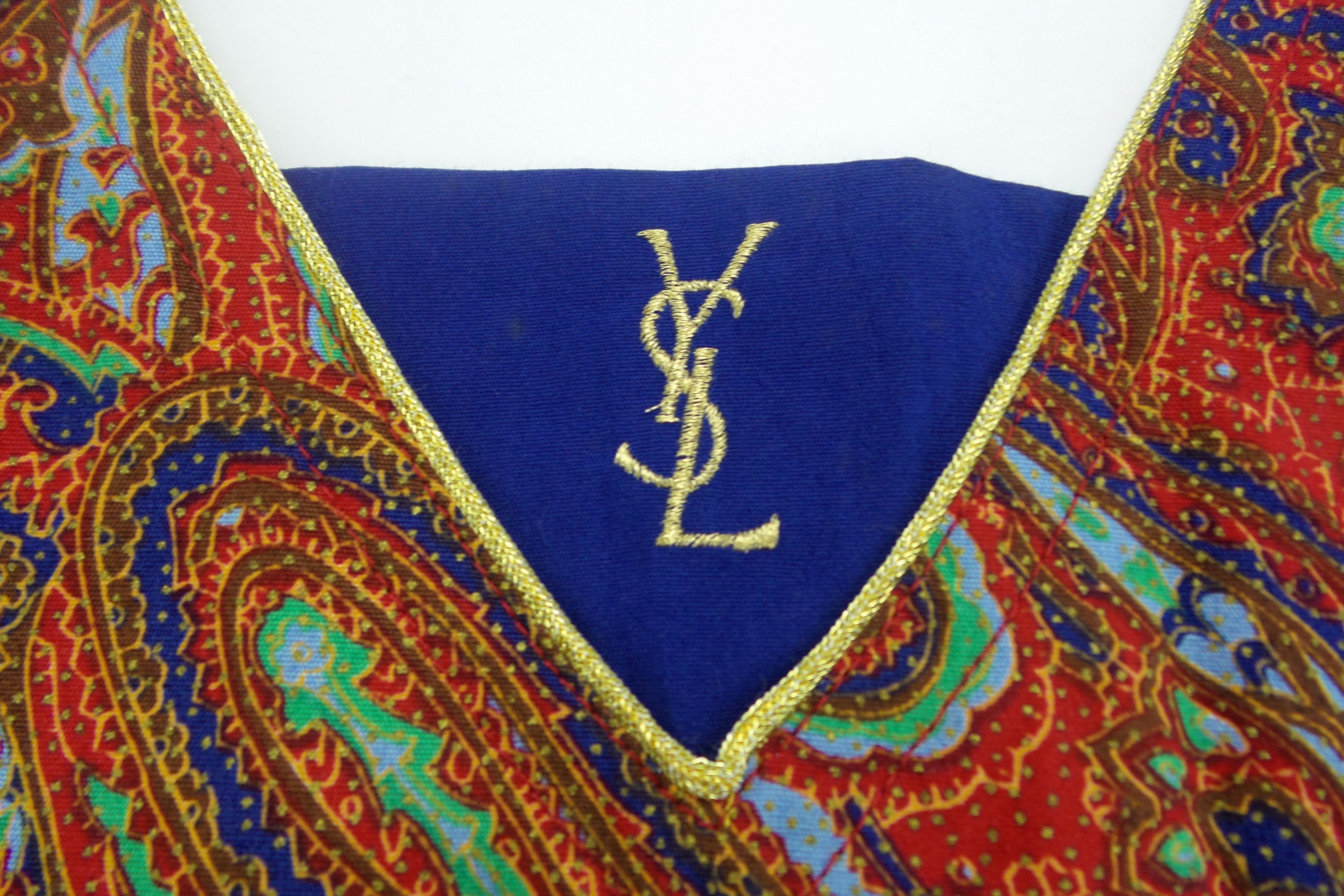 Yves Saint Laurent Yves Saint Laurent Paisley Design Aprons Size ONE SIZE - 2 Thumbnail