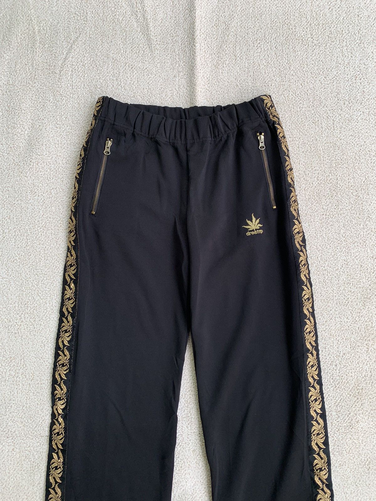 If Six Was Nine × Japanese Brand × Le Grande Bleu (L.G.B.) Drestrip Far Las Black Trackpants Size US 30 / EU 46 - 3 Thumbnail