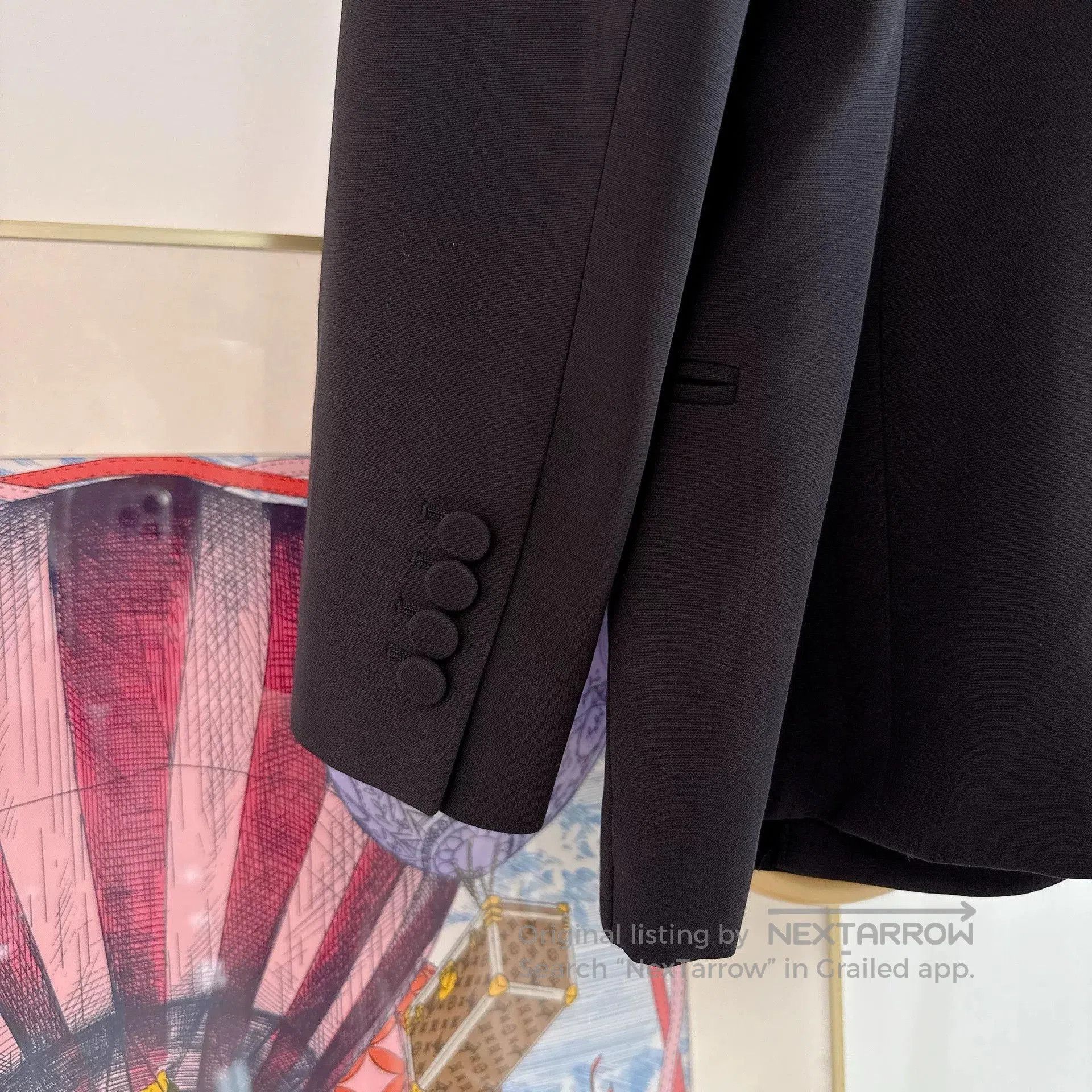 Dior Dior Black Shield Blazer Jacket. Size US M / EU 48-50 / 2 - 4 Thumbnail
