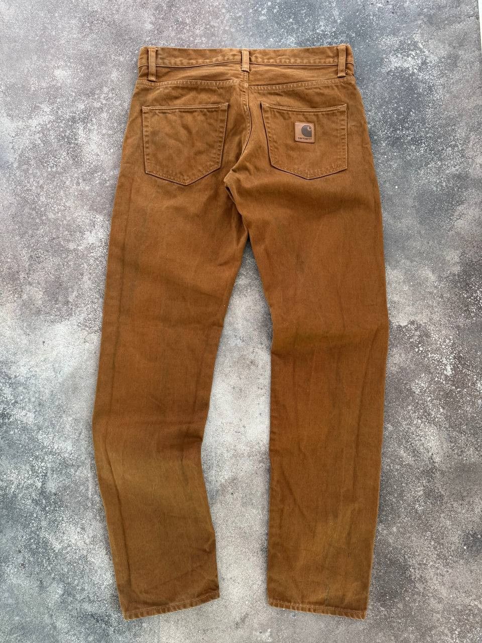 Carhartt Wip Carhartt Wip Vintage Faded/Washed Klondike Pants Size US 31 - 3 Thumbnail