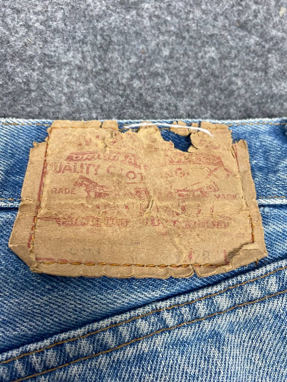 Levi's vintage levis 501 redline selvedge denim nice design Size US 28 / EU 44 - 6 Thumbnail