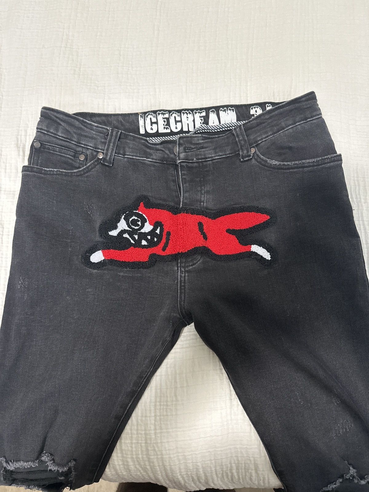 Billionaire Boys Club × Icecream Icecream Running Dog Jean Size US 34 / EU 50 - 4 Thumbnail